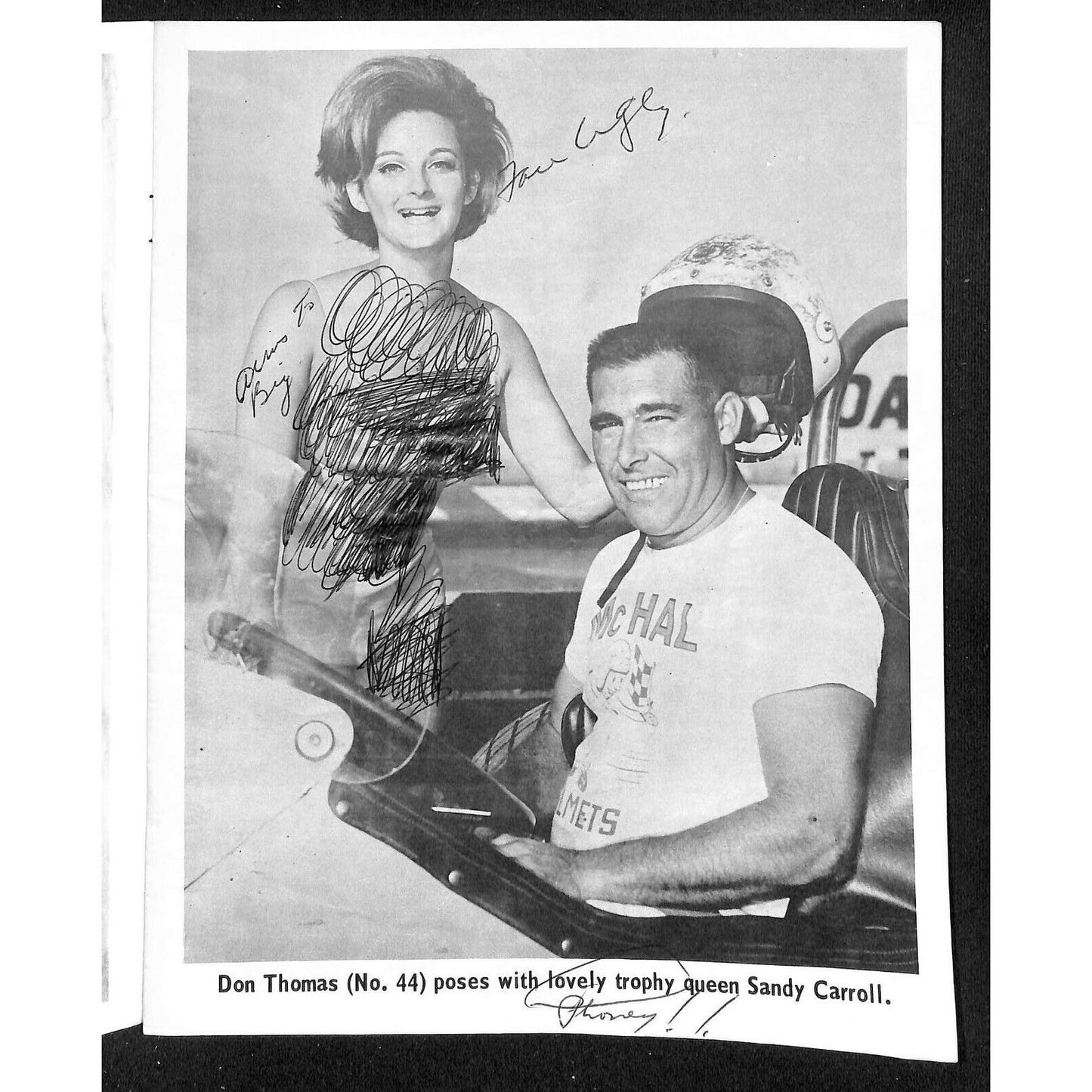 Scarce July 20 1966 Sprint Car Auto Racing CRA Program Ascot Gardena, CA 16pp.