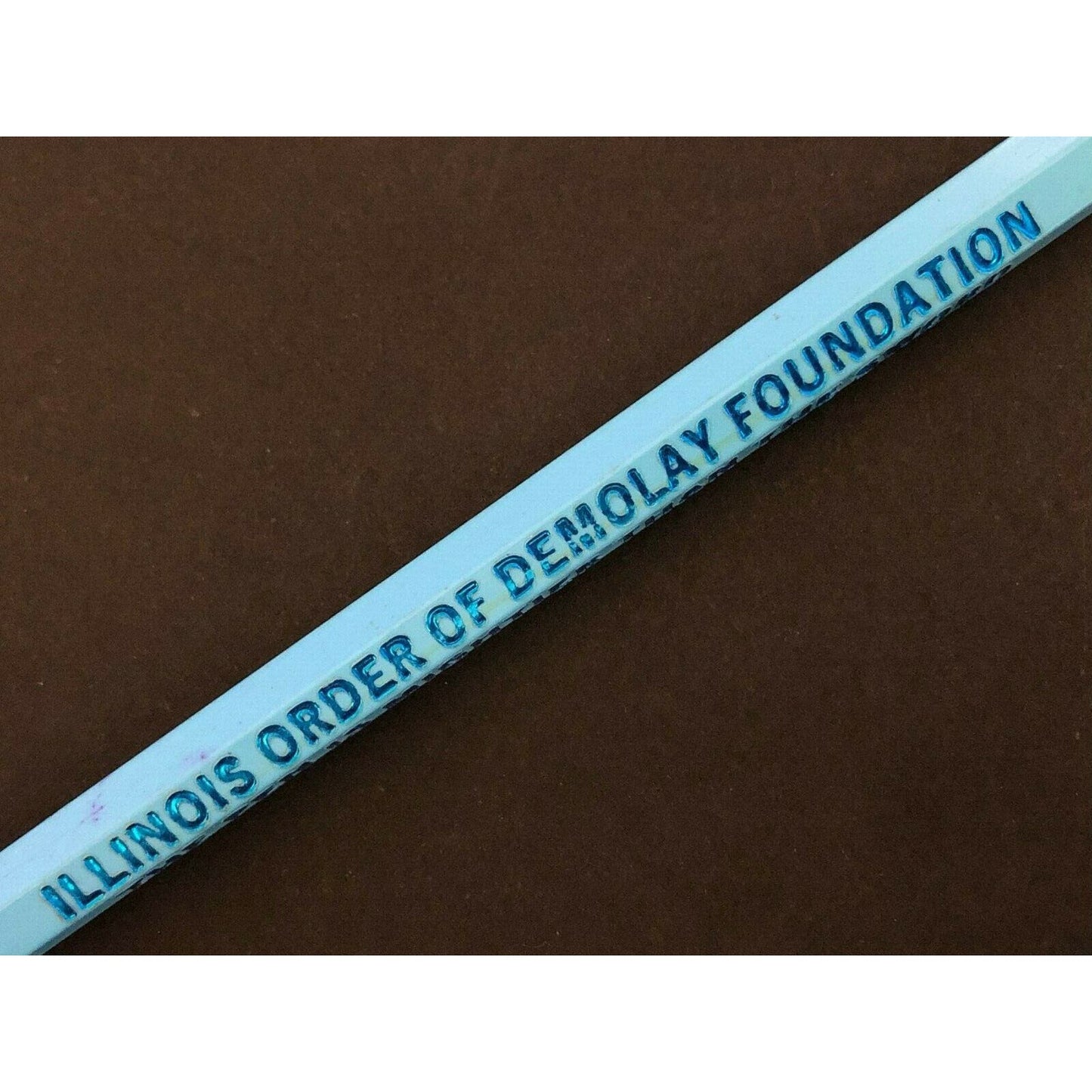 c1970's-80's "Illinois Order of Demolay Foundation" Advertising Pen