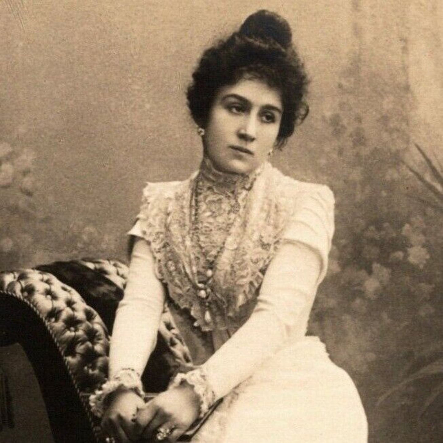 c1905 Vintage Russian RPPC* Theatre / Stage / Screen Actress Postcard (4360)