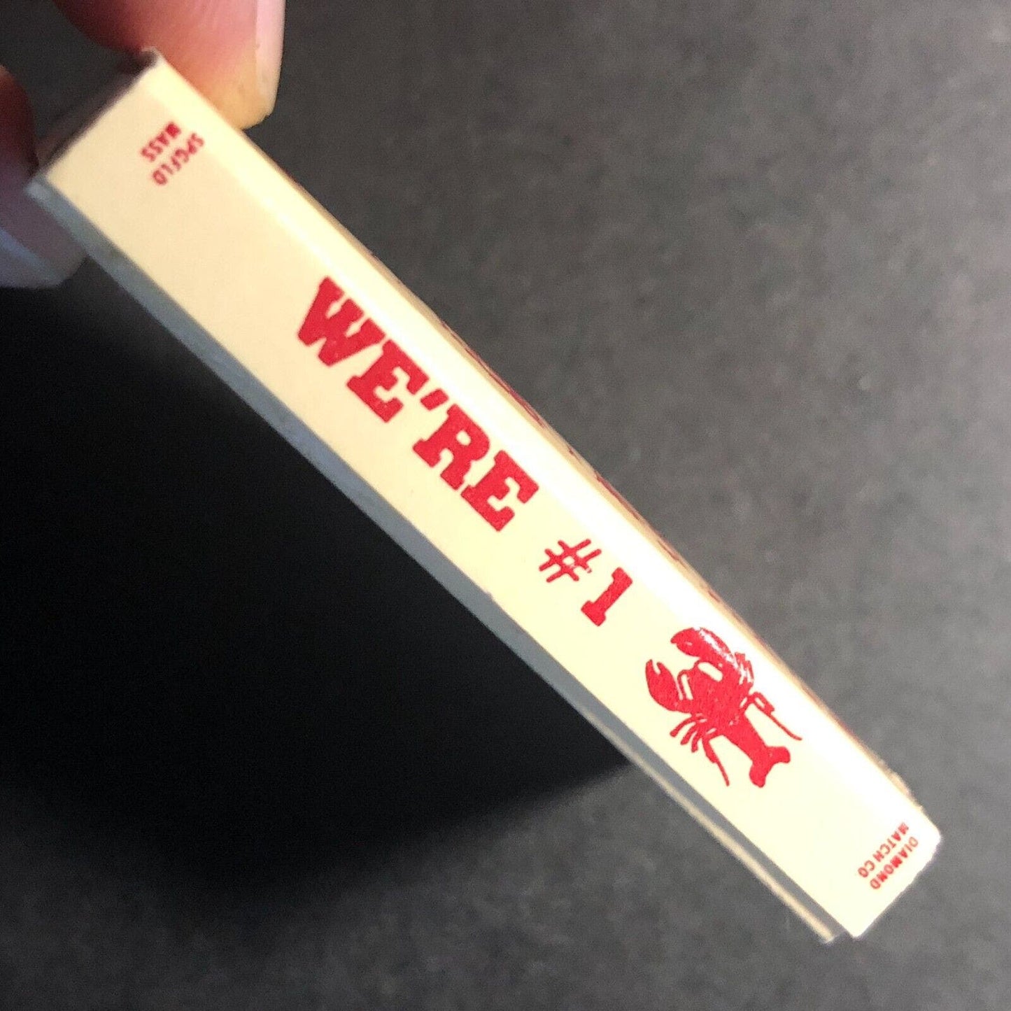 Doc Weed's Restaurant Niles, IL Lombard, IL Matchbox Matchbook c1978 VGC