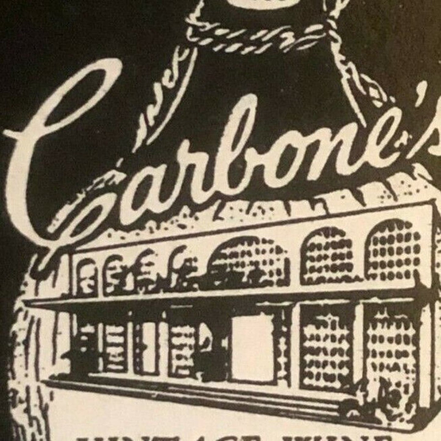 Scarce Vintage 1970's Full Matchbook - Carbone's Restaurant Harford, CT