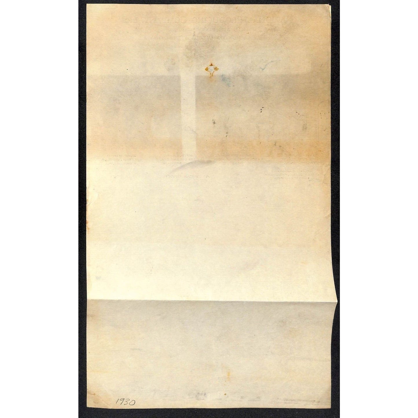 National Producing / Morton Circus Letterhead c1930 w/ Large Group Photo Scarce