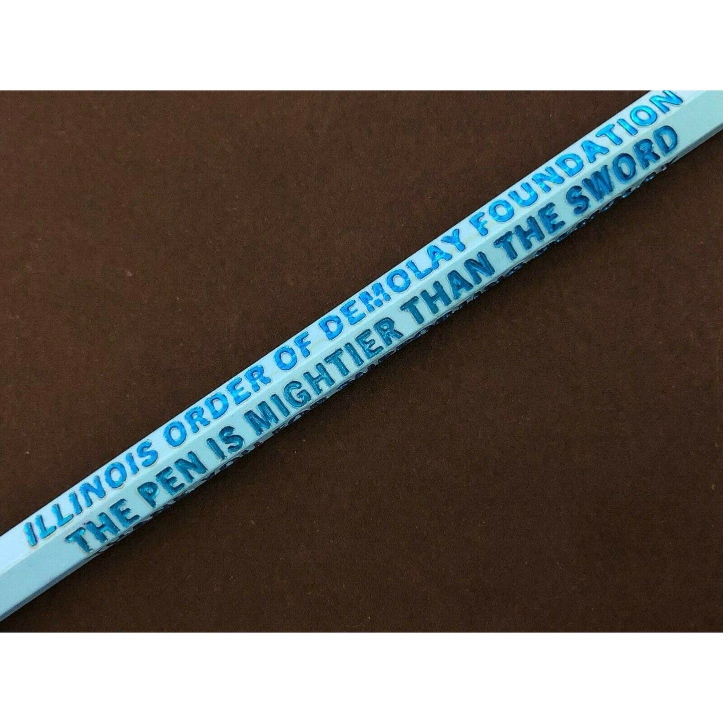 c1970's-80's "Illinois Order of Demolay Foundation" Advertising Pen