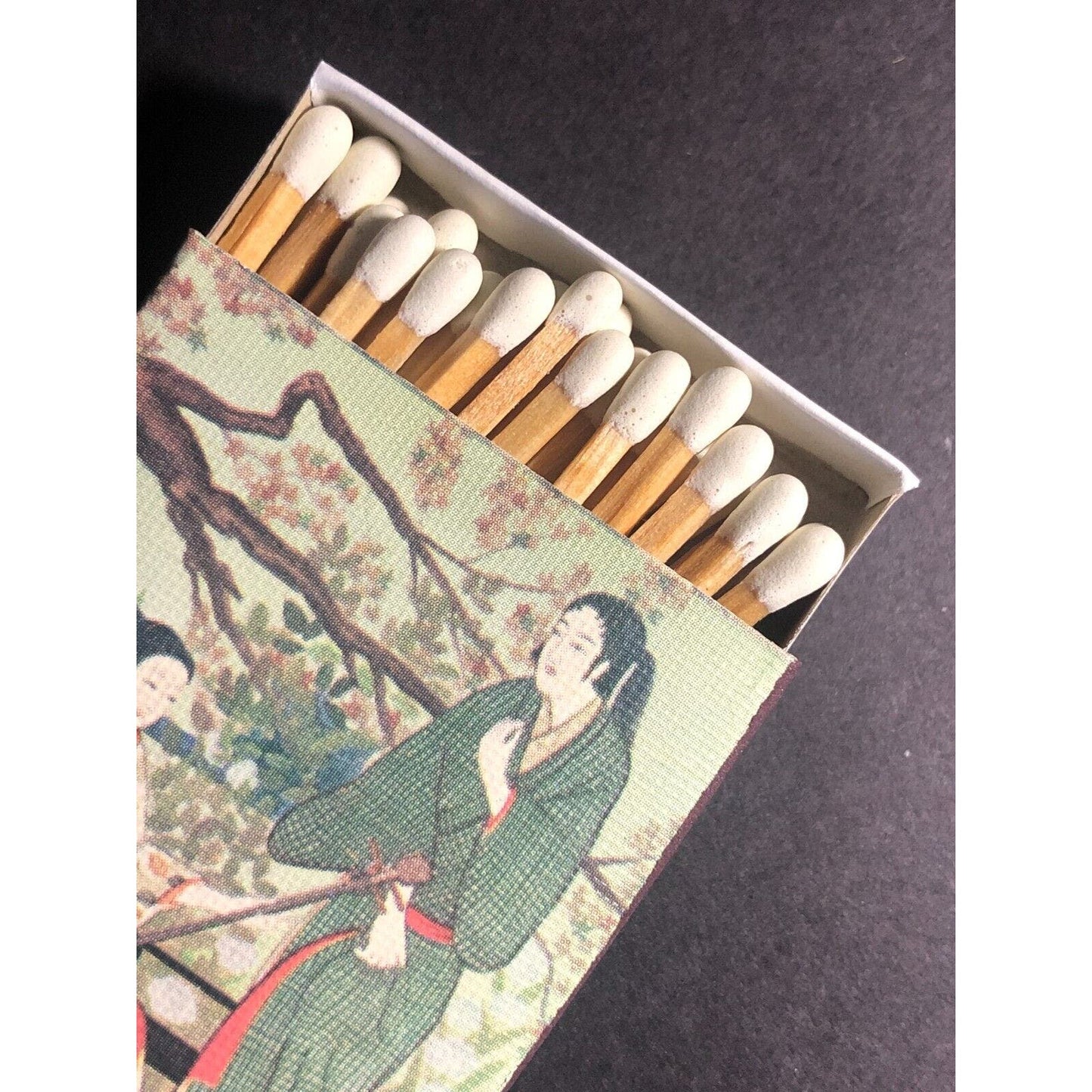 Japanese Outdoor Scene Art c1960's AKCO Co. Matchboxes / Matchbook NOS VGC #1