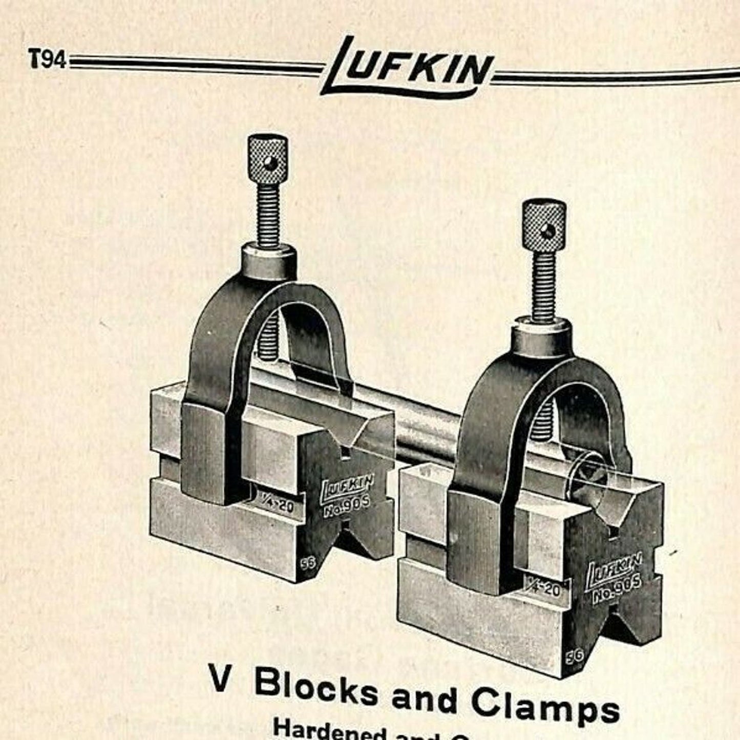 c1950 Lufkin Rule Precision Tools Catalog No. 7 144pp. Mid-City Hardware Chicago