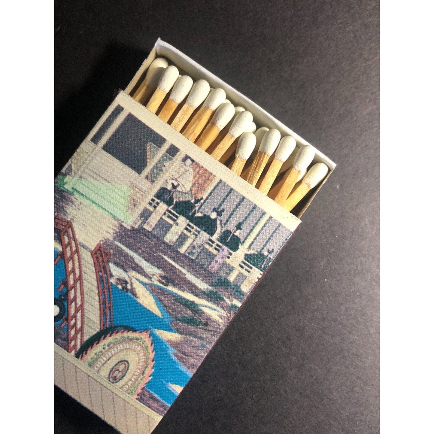 Japanese Outdoor Scene Art c1960's AKCO Co. Matchboxes / Matchbook NOS VGC #5