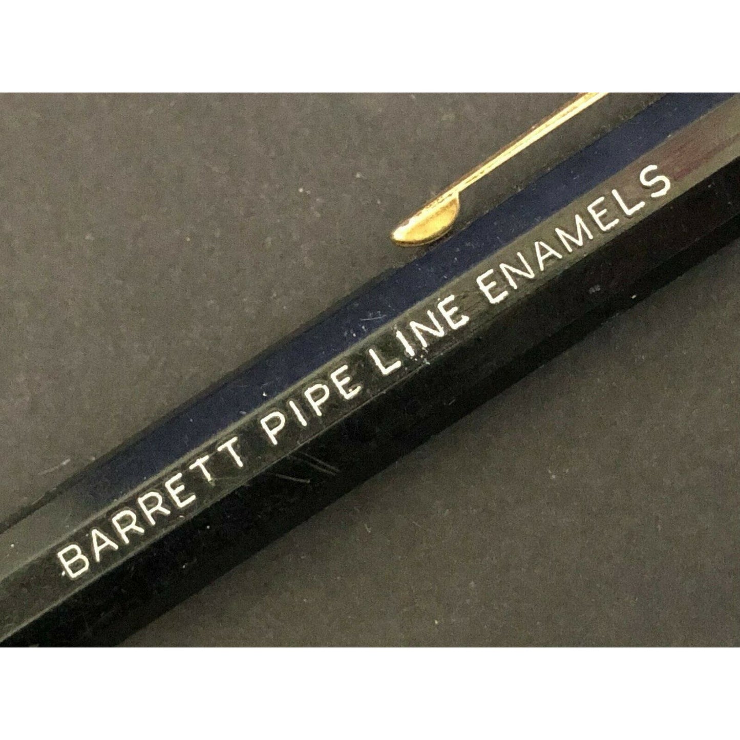c1940's-50's "Barrett Pipe Line (Protection) Enamels" Mech. Advertising Pencil