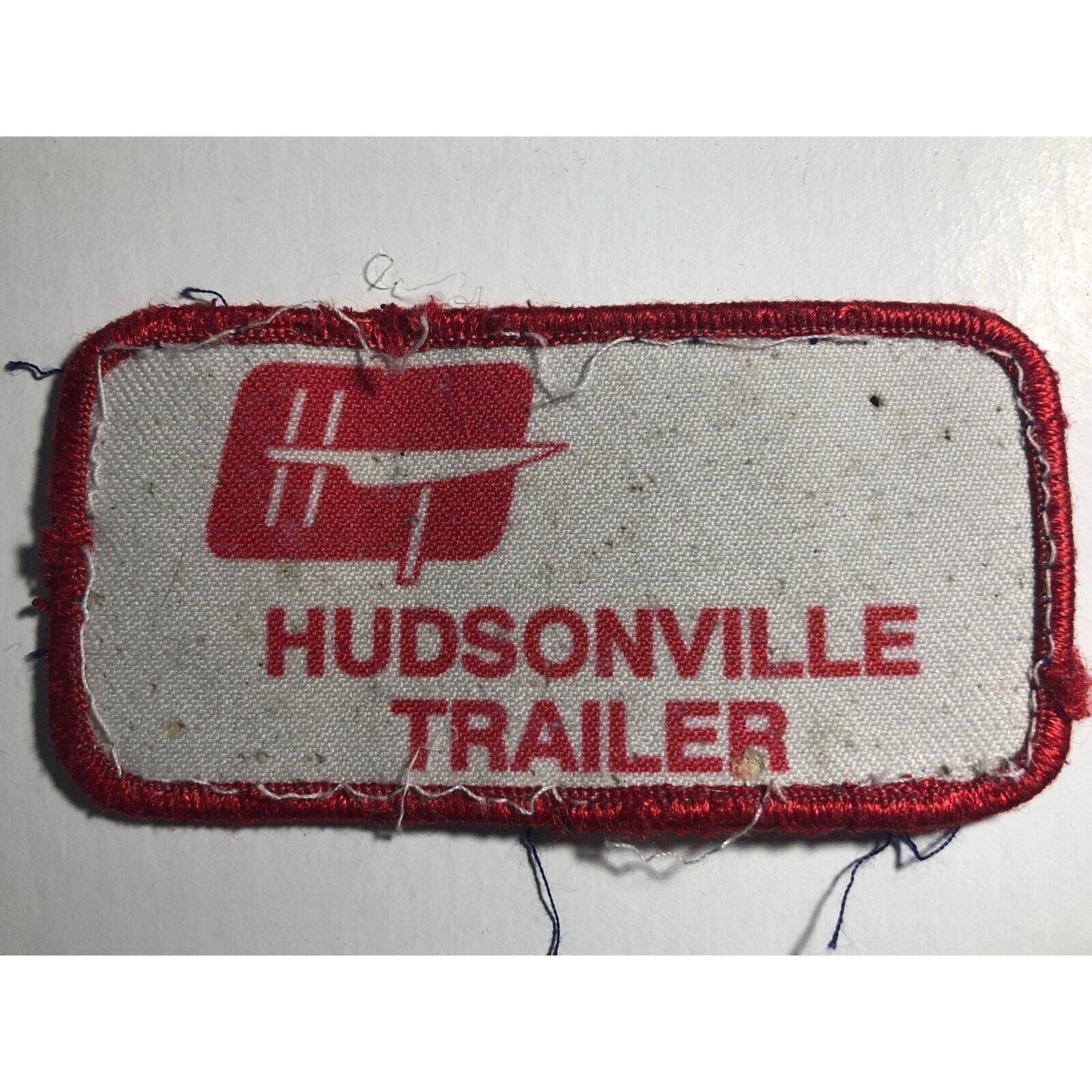 Hudsonville Trailer Vintage Embroidered Patch c1970's-80's