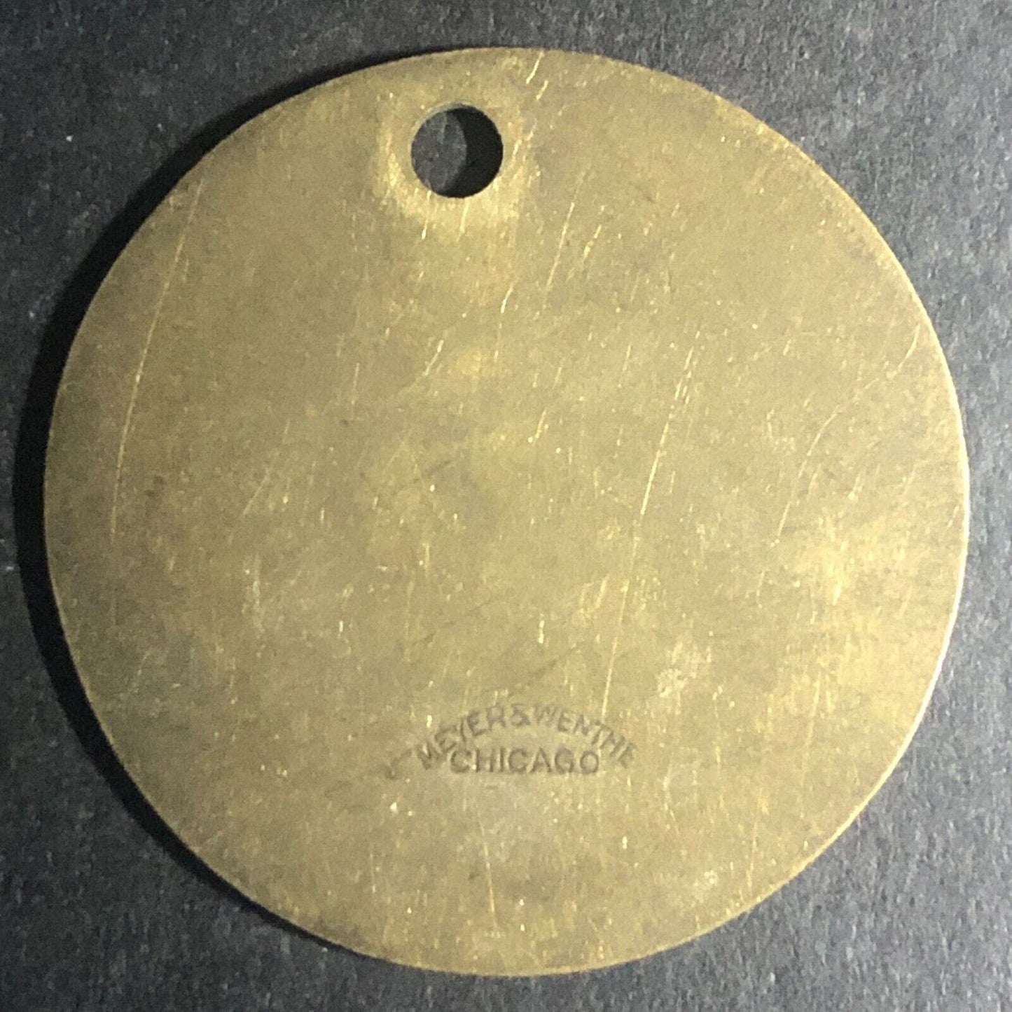 Anaconda Copper Mining Co. Bonner, MONT MT Brass Tool Check Tag #538 Scarce