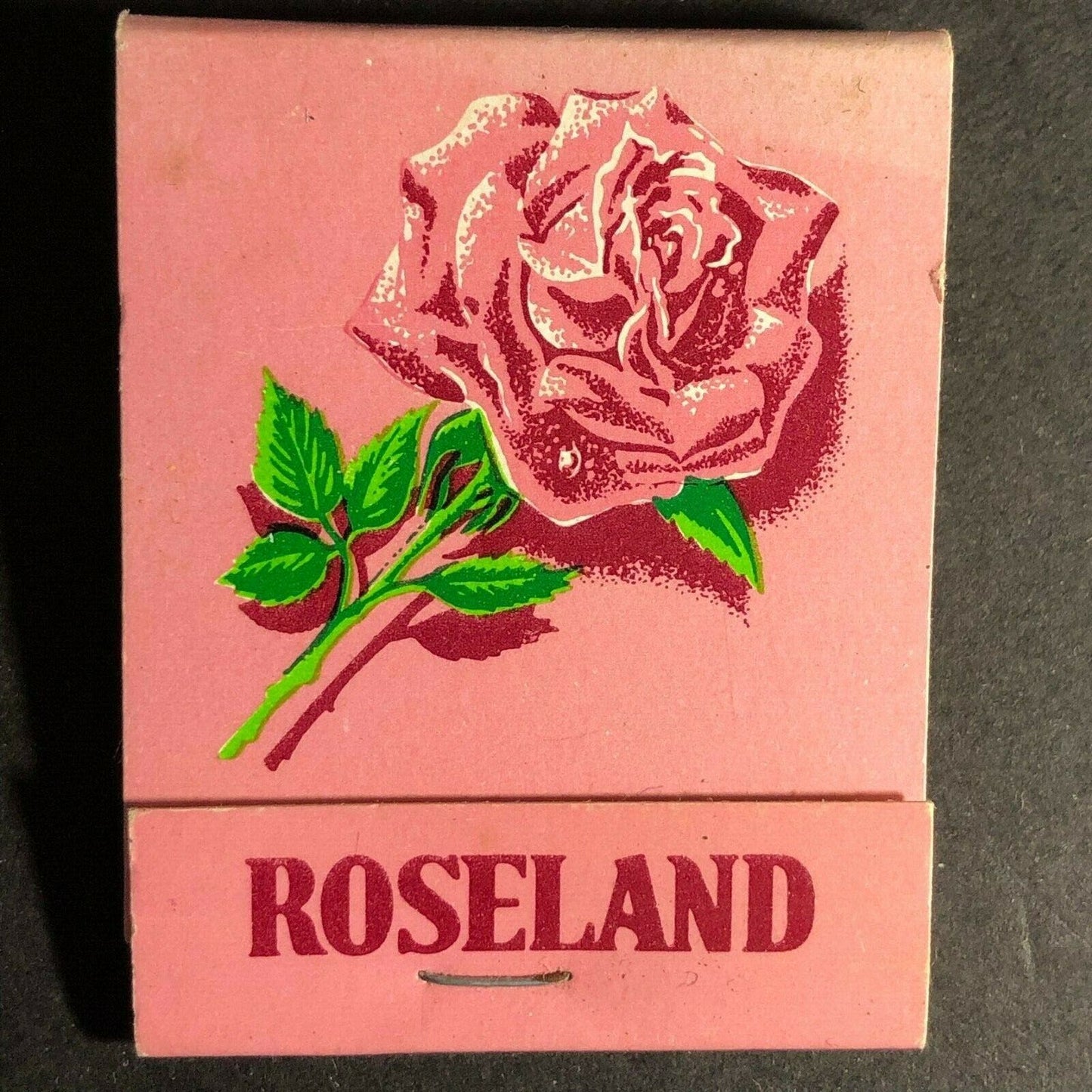 c1970's Very Scarce Full Matchbook Roseland Dancing Ballroom Disco NYC