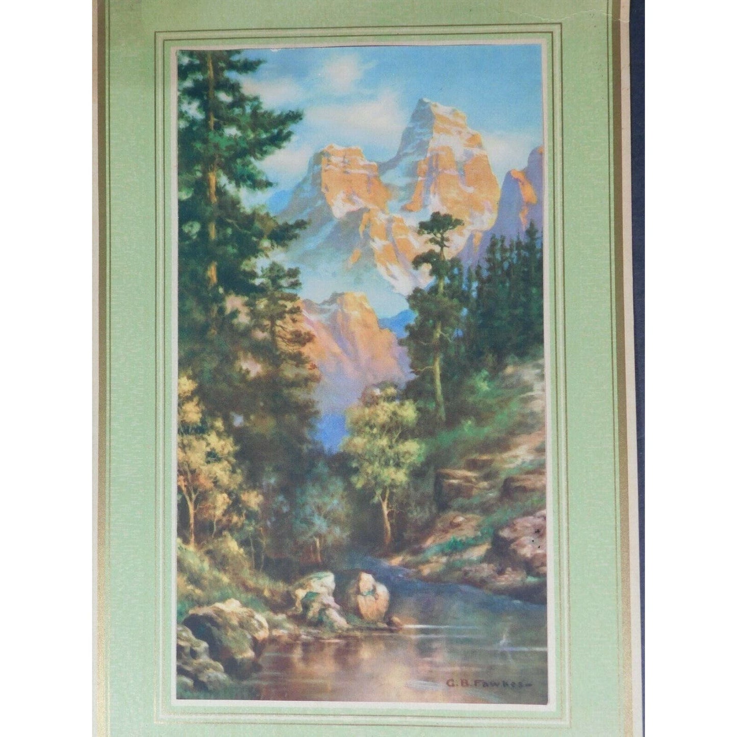 Howell A. Seaver "Groceries And Meats" 1940 Calendar Williamstown Vermont