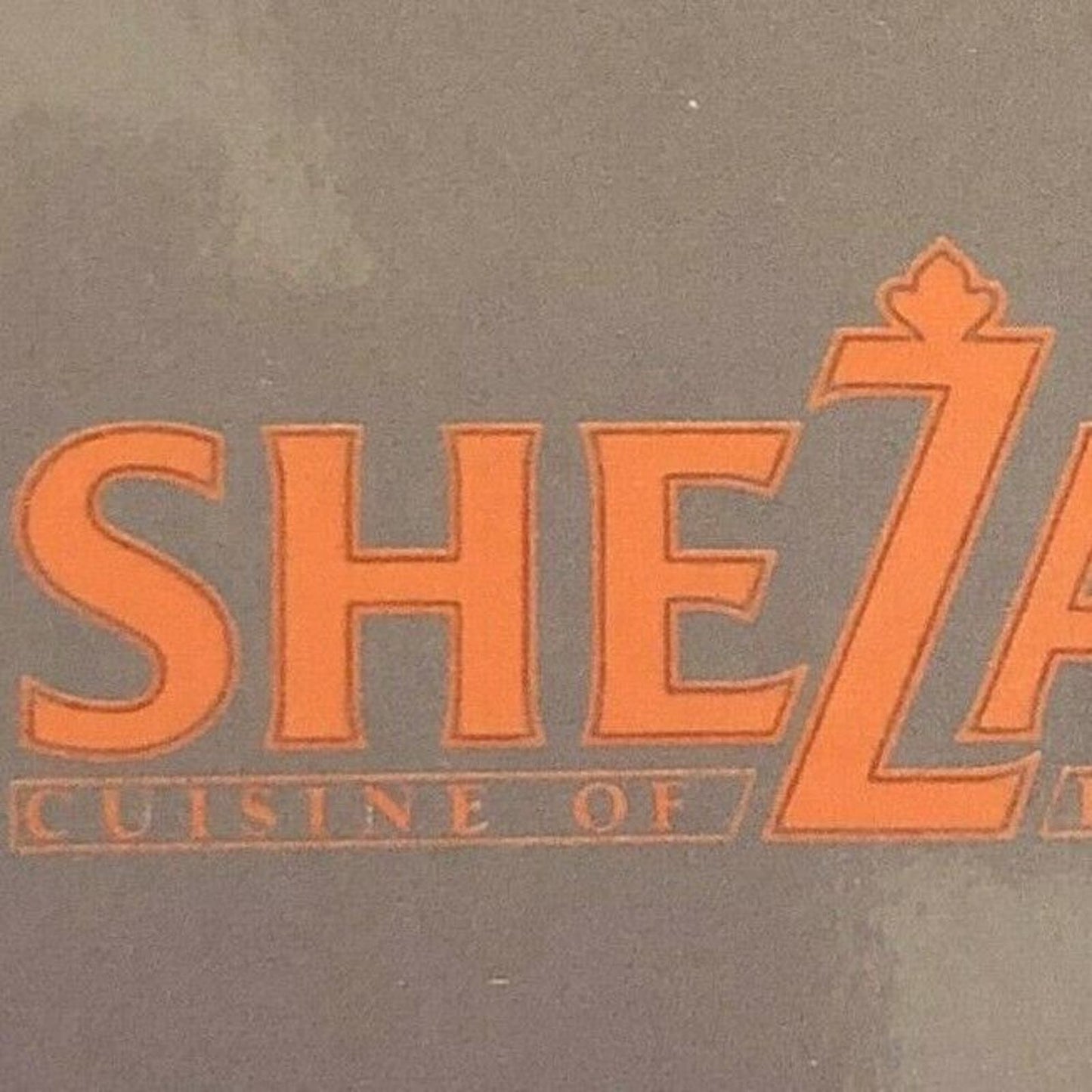 c1990's Vintage Wooden Matchbox / Matchbook "Shezan" Pakistan Restaurant NYC