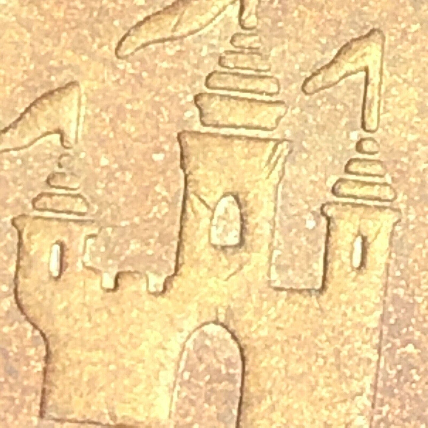 22.8mm Vintage Pepsi Camelot Park Brass Token - Modesto, CA