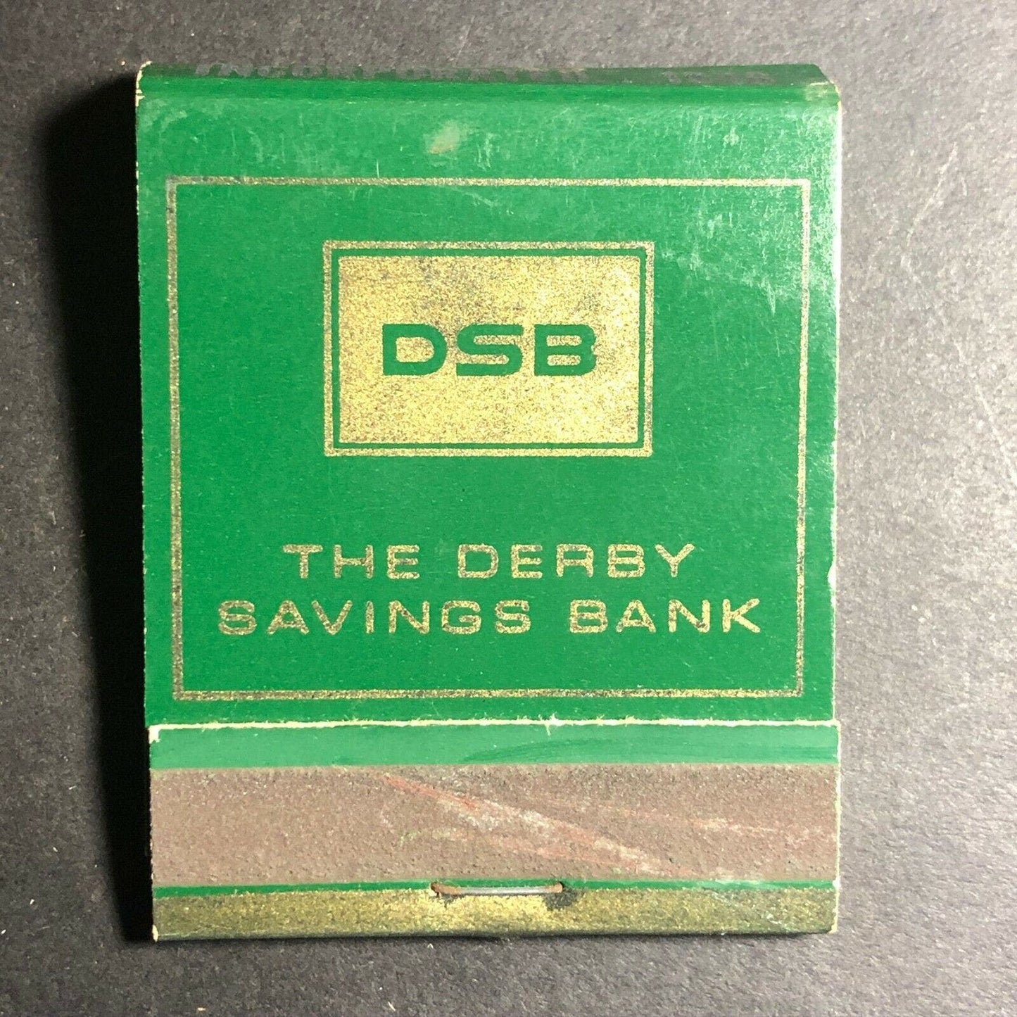 1960's-70's Full Matchbook "Derby Savings Bank" Derby, CT