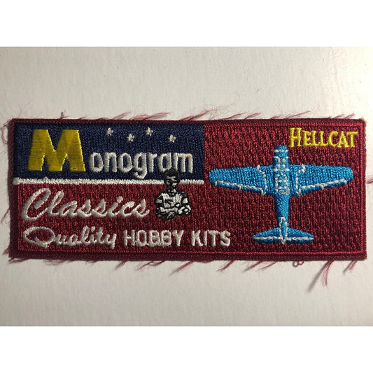 Monogram Classics Aviation Hellcat Vintage Embroidered Patch - c1980's-90's VGC