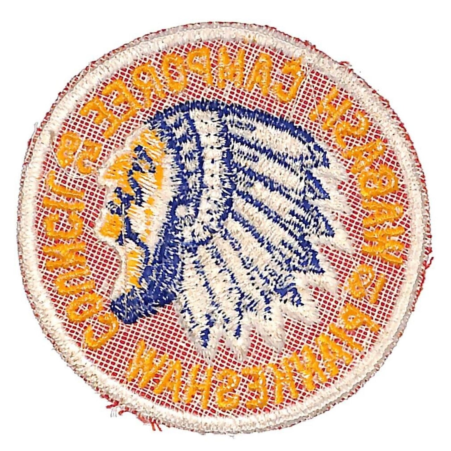 BSA Patch Piankeshaw Council Wabash Camporee 1958 - Scarce