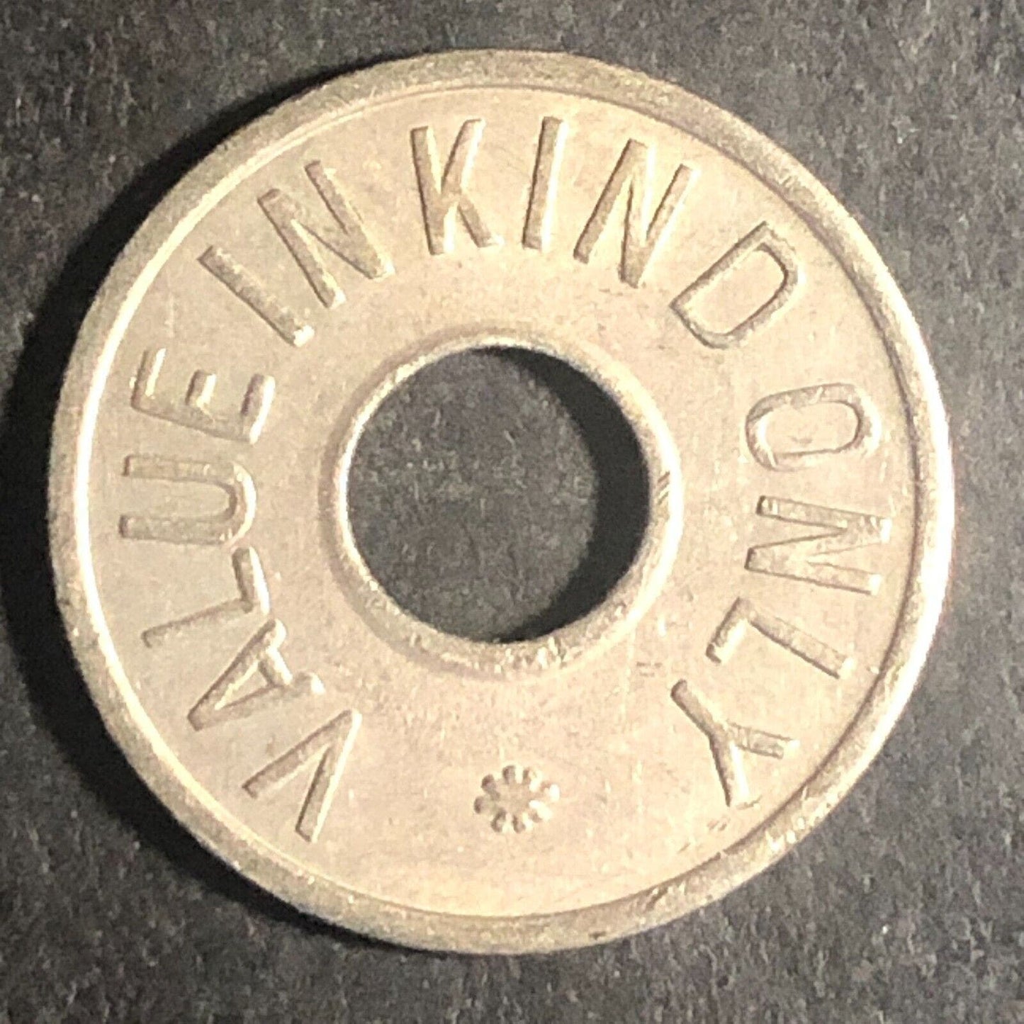 Gainesmead 3d "Value in Kind Only" Great Britain Token 20mm
