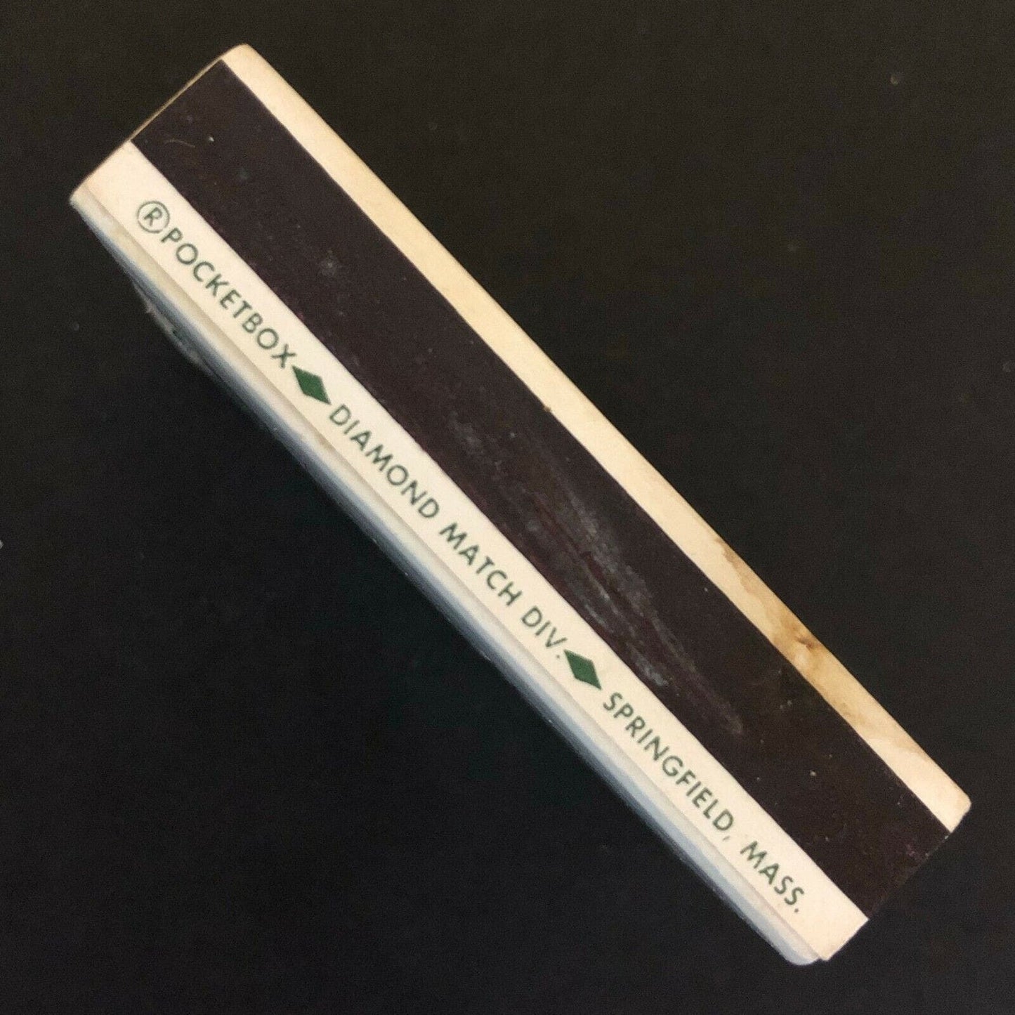 c1970-80 's Vintage Wooden Matchbox Matchbook "Ludwig-Walpole Ins." Sarasota, FL