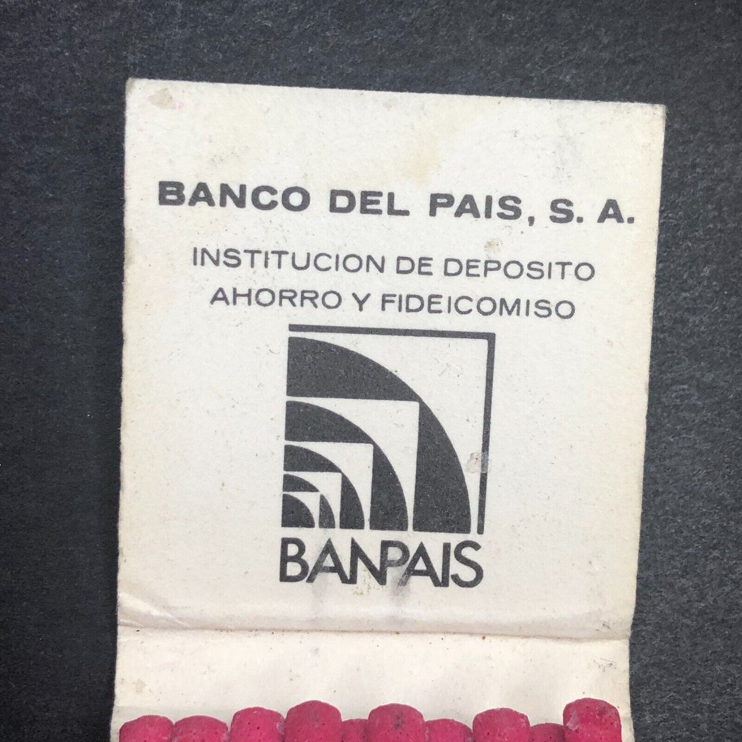 Muralto Tower Grill Bar Mexico Mostly (-1) Full Matchbook c1973-79 Scarce