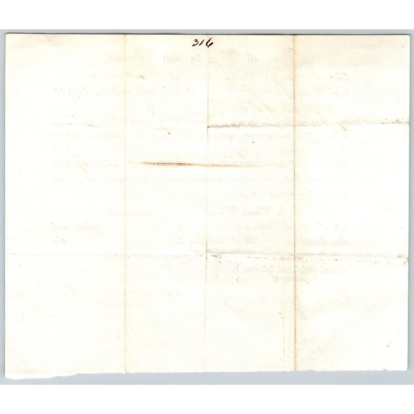 1846 Legal Document Power of Atty re: Northern Railroad Stock George Searle
