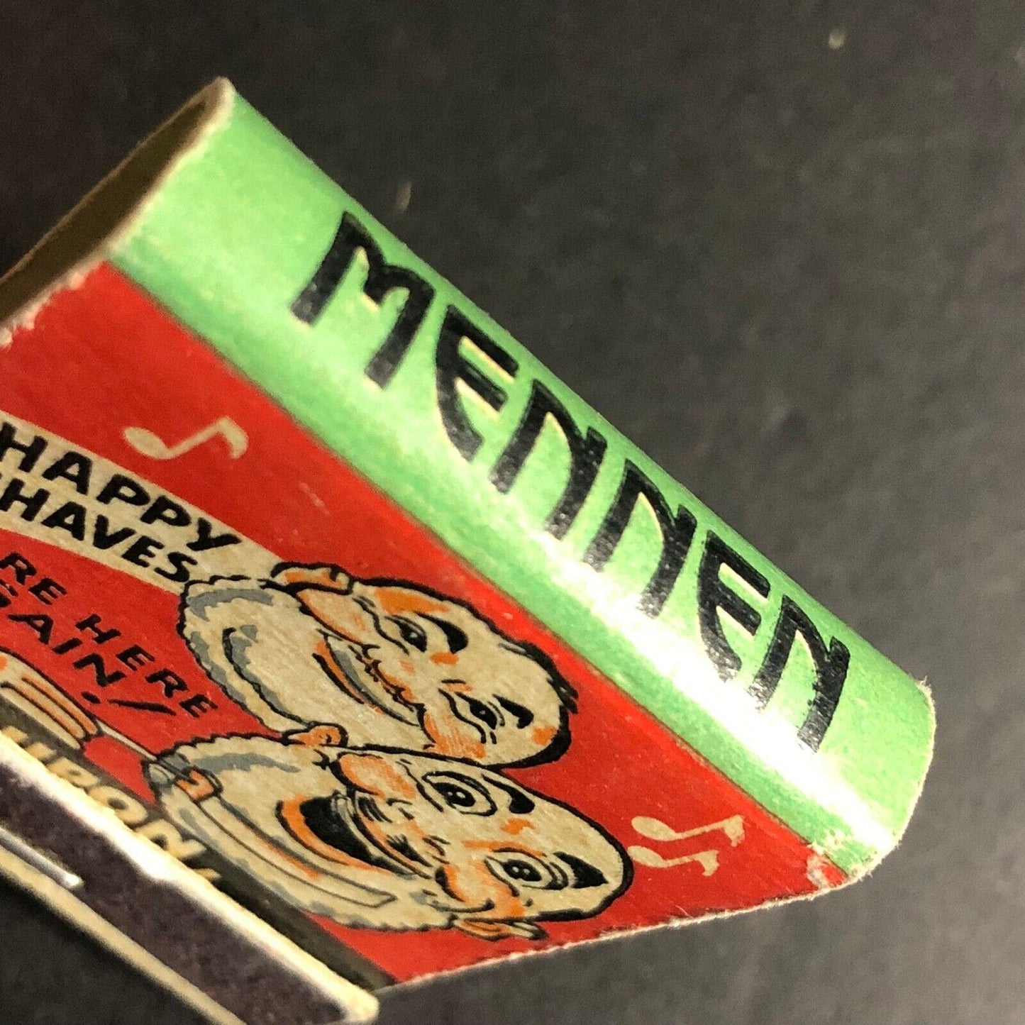Mennen "Have Shaves Are Here Again" Matchbook c1940's-50's Full 20-Strike VGC