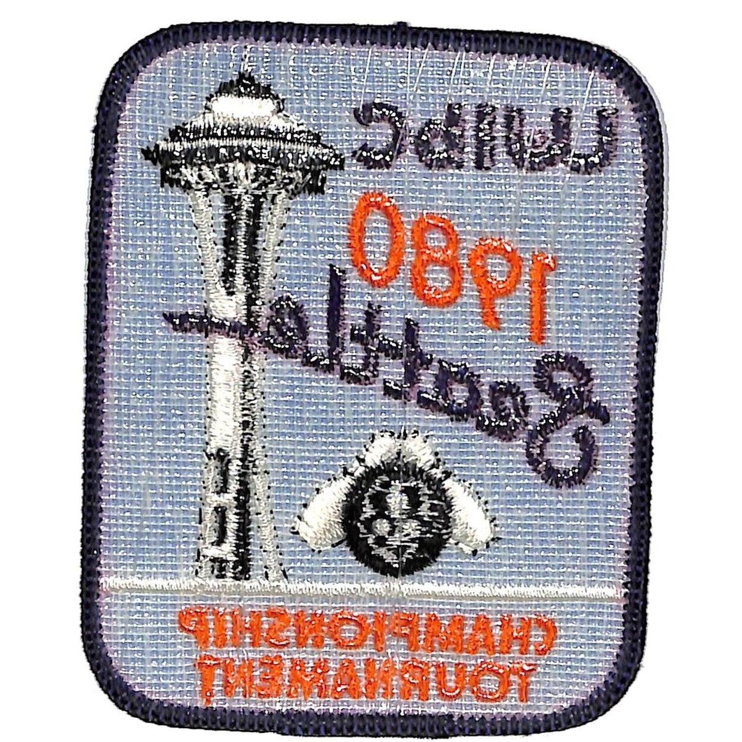 1980 Seattle Championship Tournament WIBC Embroidered Bowling Patch