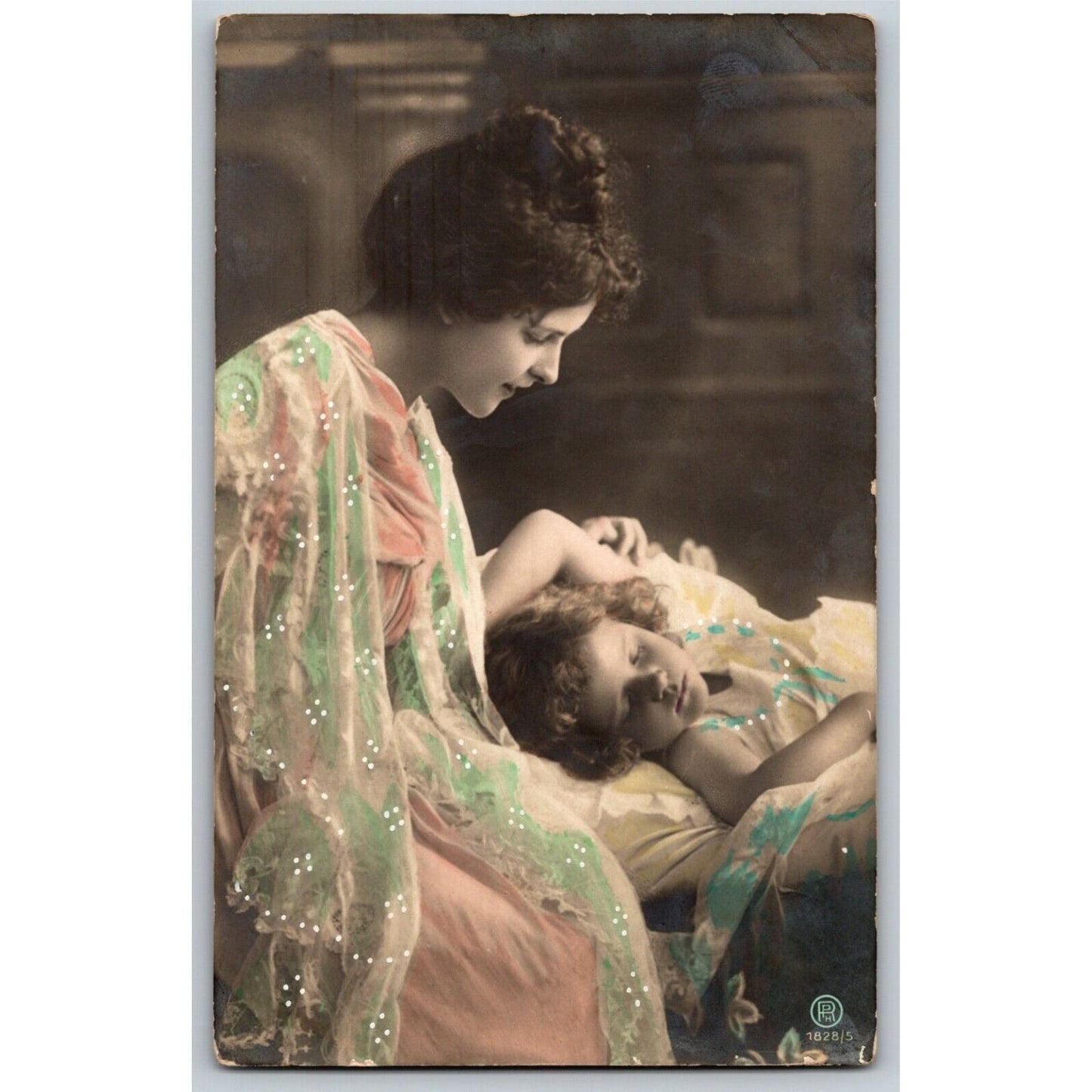 c1909 Vintage Russian RPPC* Stage / Screen Actress Postcard (4480)
