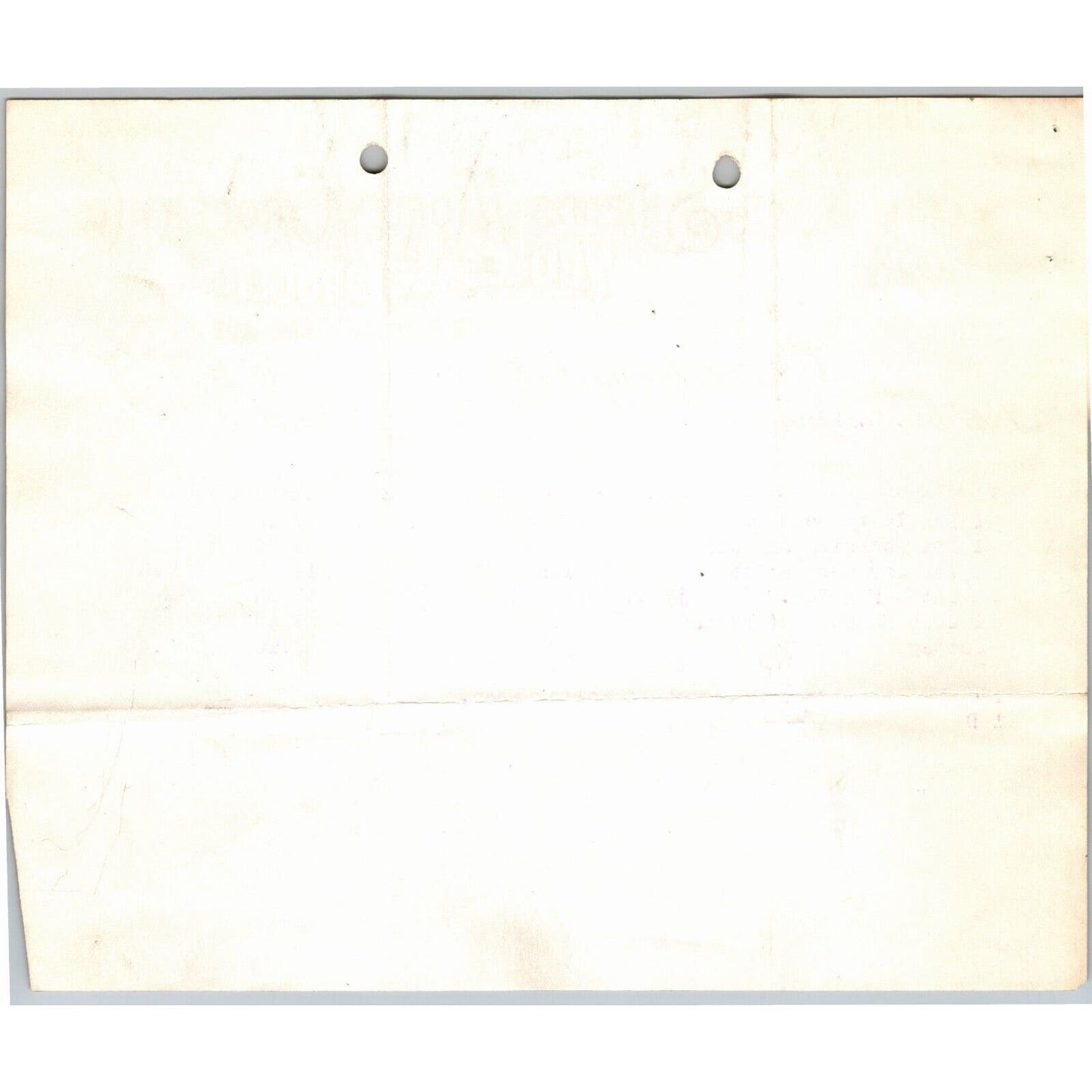 c1895 Shields-Morley Grocery Colorado Springs Letterhead M.H. Keefe Ivory Soap