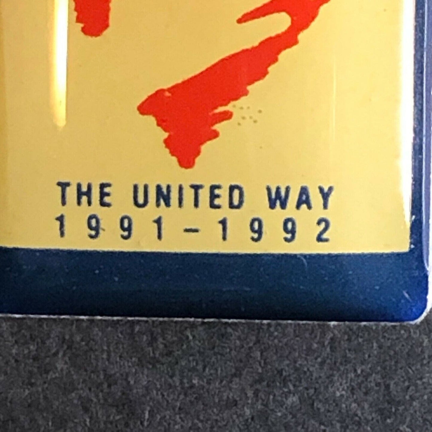 1991-92 ARCO / United Way Enameled lapel Pin - "ARCO People. Helping People"