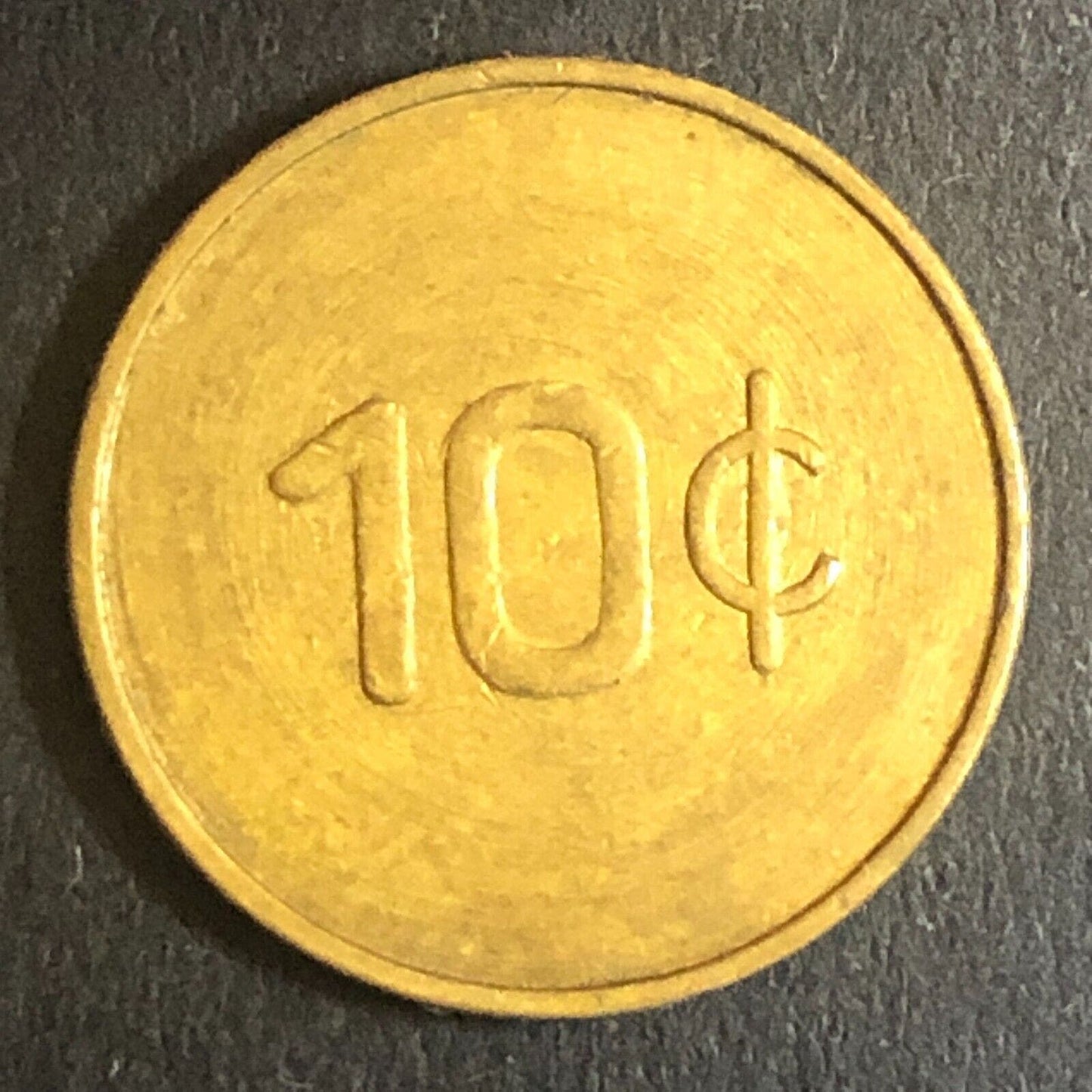Vietnam Trade Token Military "Generic Slot Machine Token*" 10c 18mm