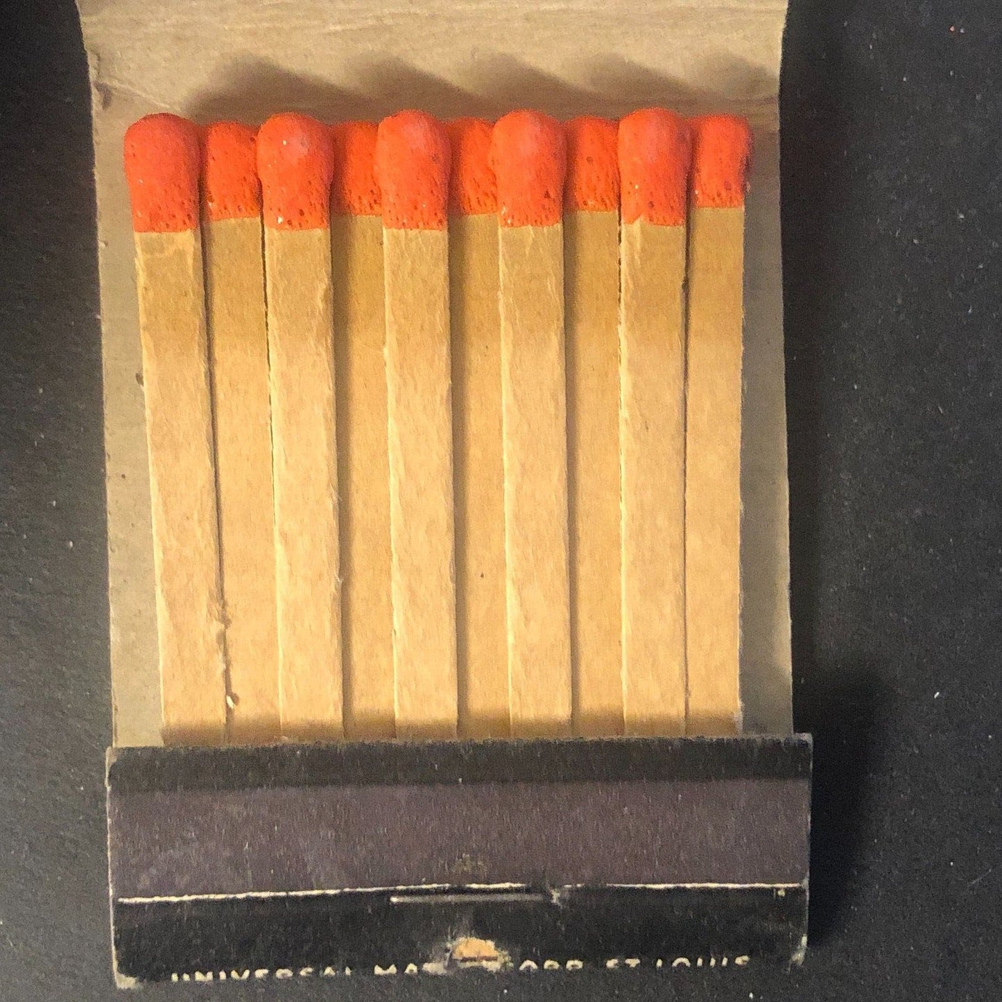 Hotel Frances Monroe, LA Vintage Full Matchbook c1930's-40's Scarce