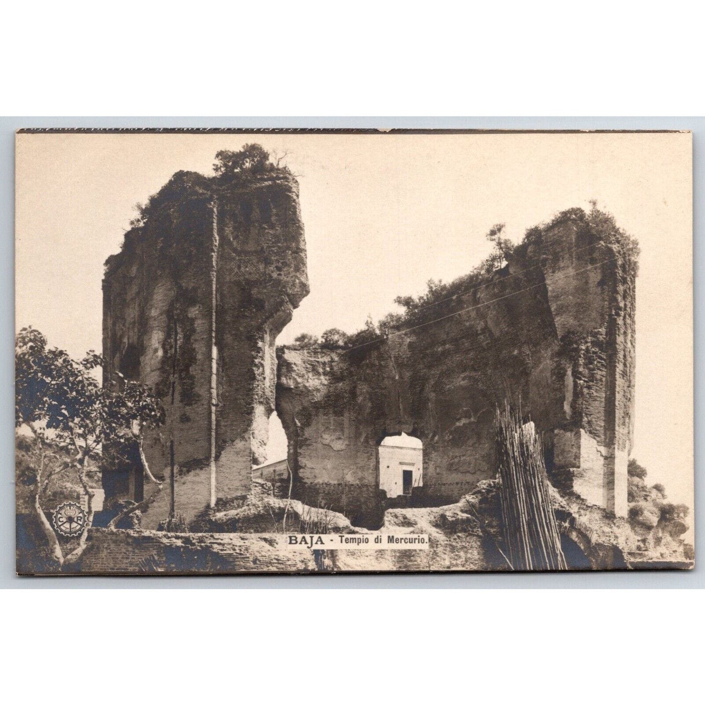 Italian Postcard Temple of Mercury c1901-1907 NP VGC