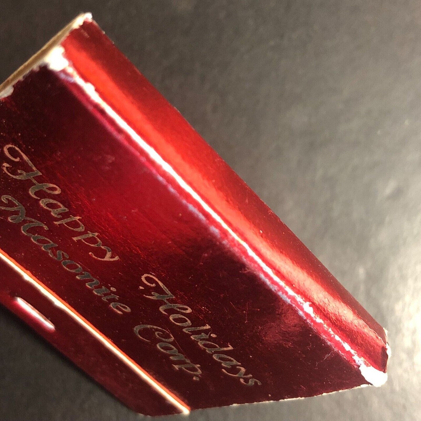 Masonite Corporation "Happy Holidays" Full Matchbook c1970's