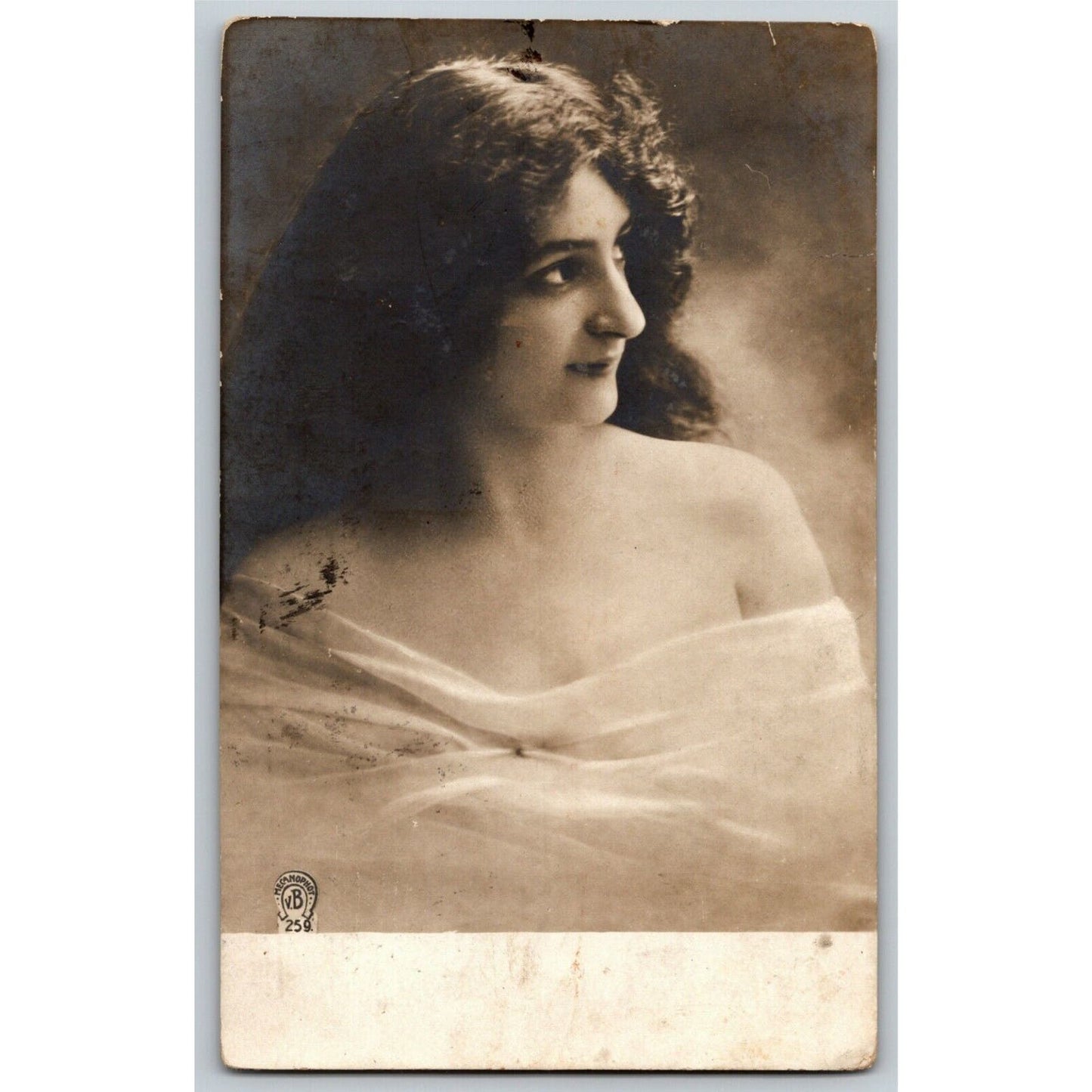 c1907 Vintage Russian RPPC* Stage / Screen / Theatre Actress Postcard (4501)
