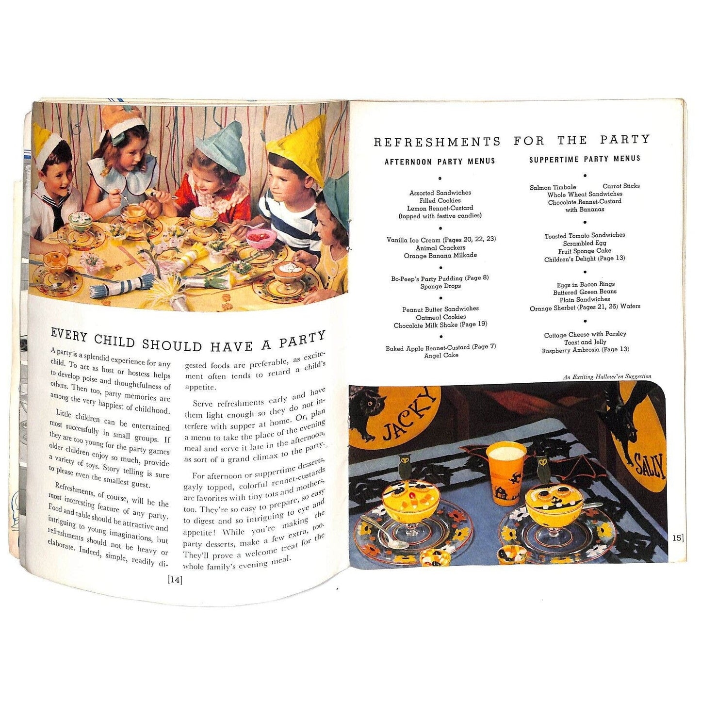 "The 'Junket' Folks" "121 Tested Recipes" Desserts Ice Cream Booklet 31pp 1940