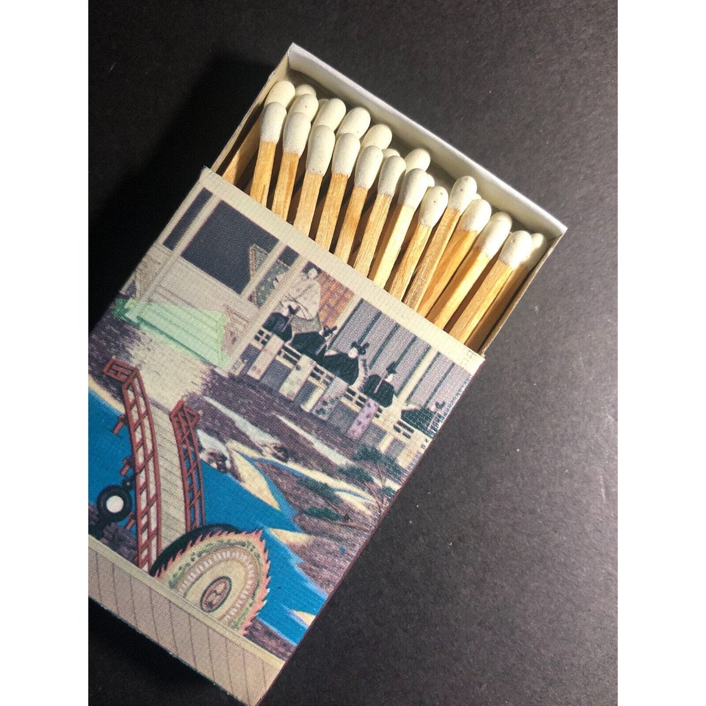Japanese Outdoor Scene Art c1960's AKCO Co. Matchboxes / Matchbook NOS VGC #6