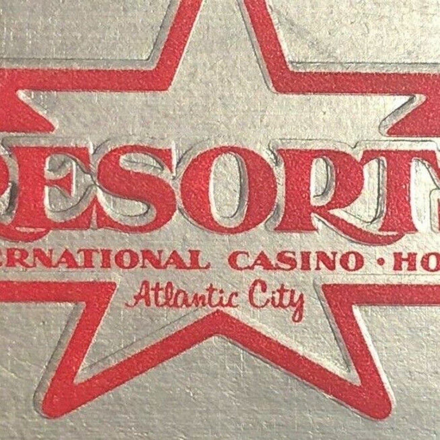 70's-80's Full Matchbook "Resorts International Casino Hotel" Atlantic City, NJ
