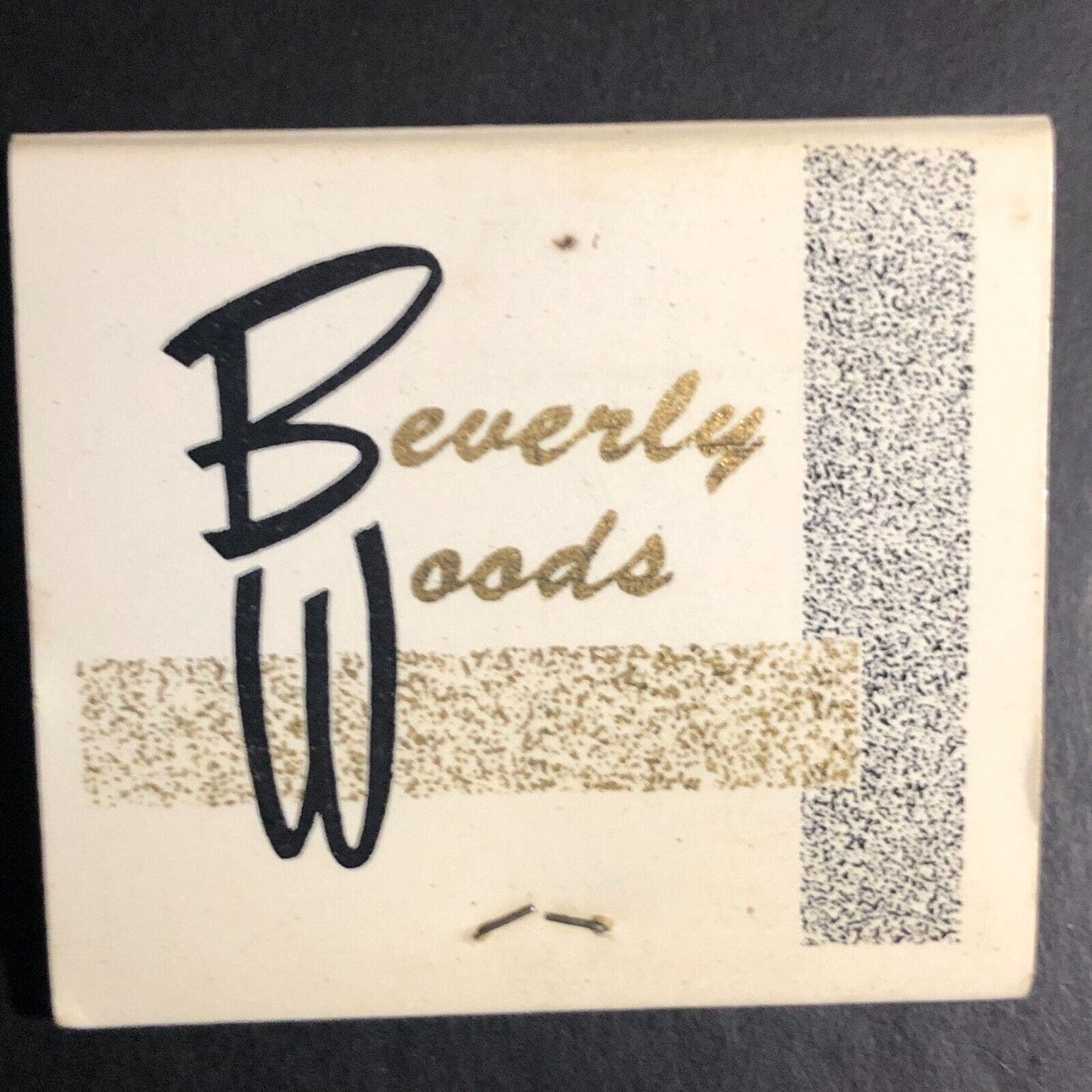 Beverly Woods Restaurant Chicago Mostly Full(-6) Matchbook c1955-60s Very Scarce