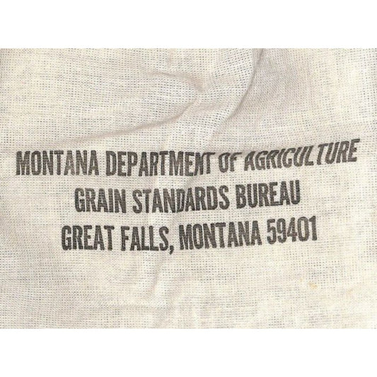 Great Falls, MT Montana Department of Agriculture Sturdy Cotton Coin Bag VGC