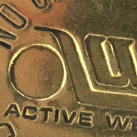 22.8mm Active West Deep Grove - Nickel Plated? Token - Fauver Collection