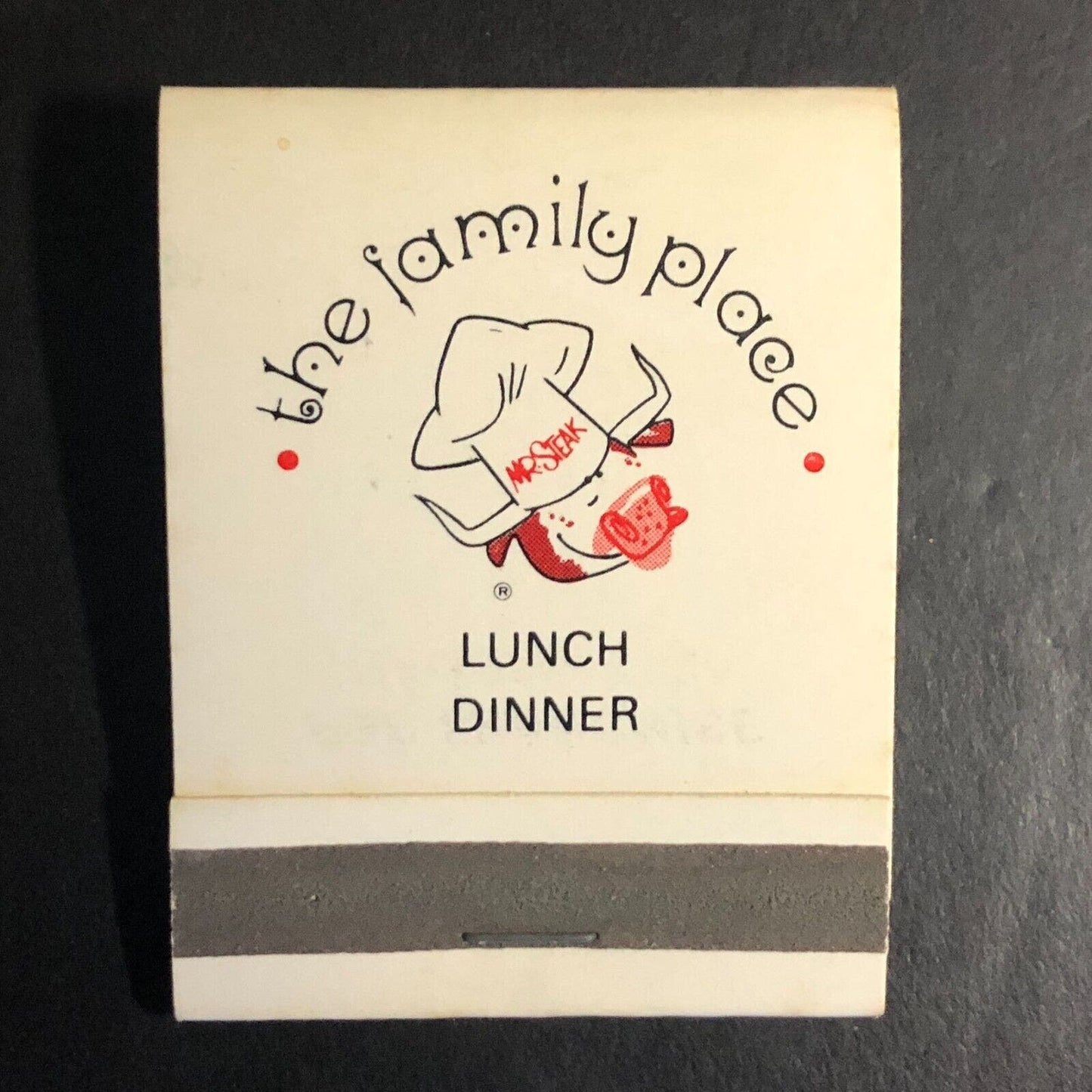 Mr. Steak #258 Indianapolis Restaurants Full Matchbook c1964-74 - VGC Scarce