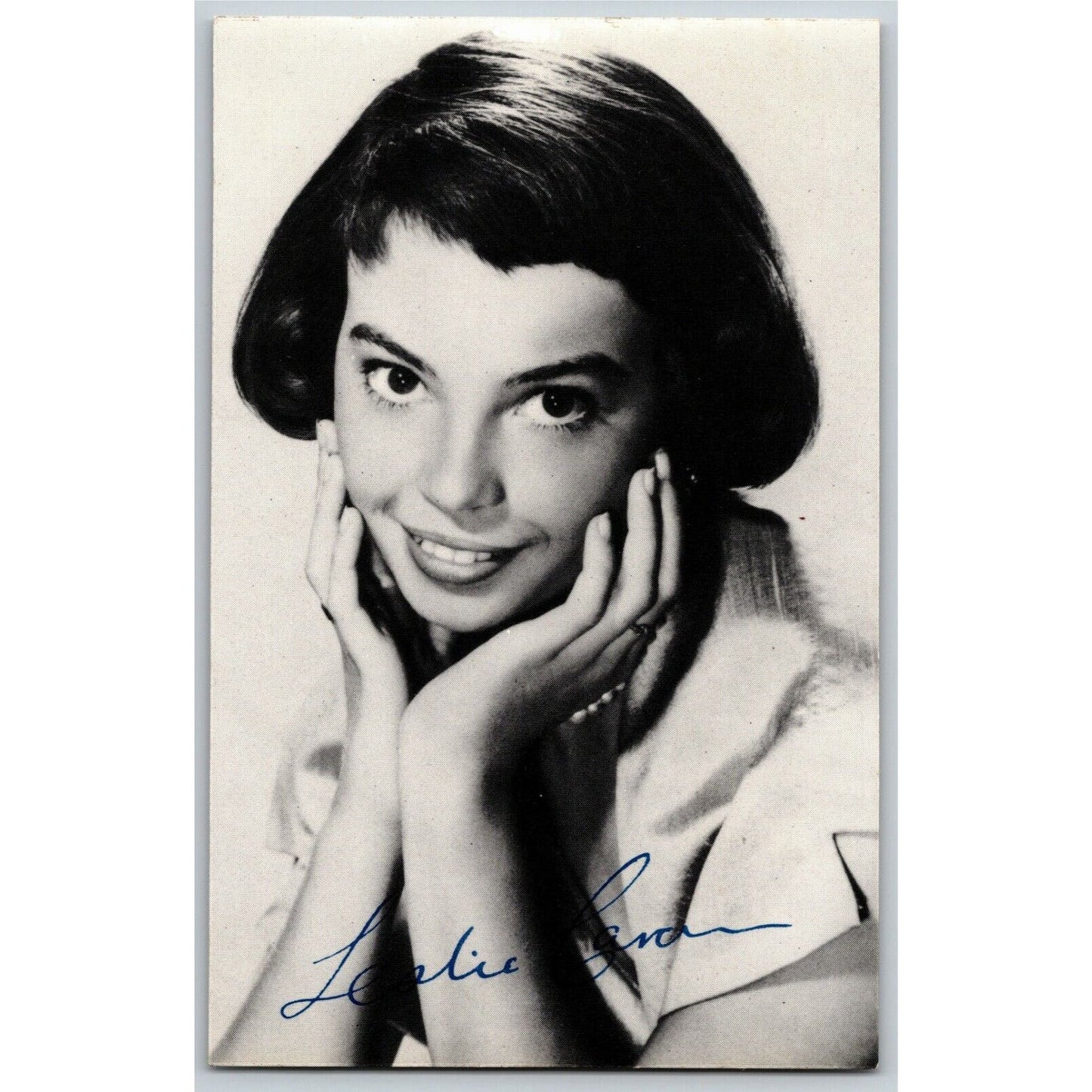 Leslie Caron MGM "Lili" RPPC Postcard - Ken Prag Collection - VGC
