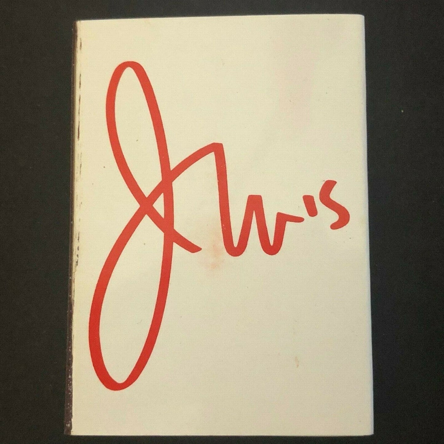 c1980's Wooden Matchbox Matchbook - Marriott Marquis Atlanta JW's Restaurant?