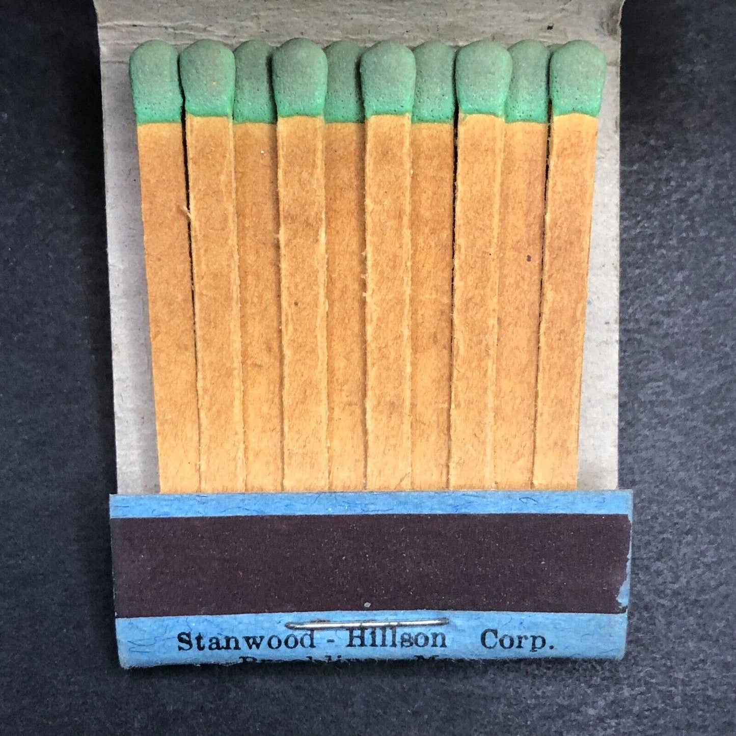 John Driscoll Black River Hotel (City ?) Full Matchbook c1940's VGC Very Scarce