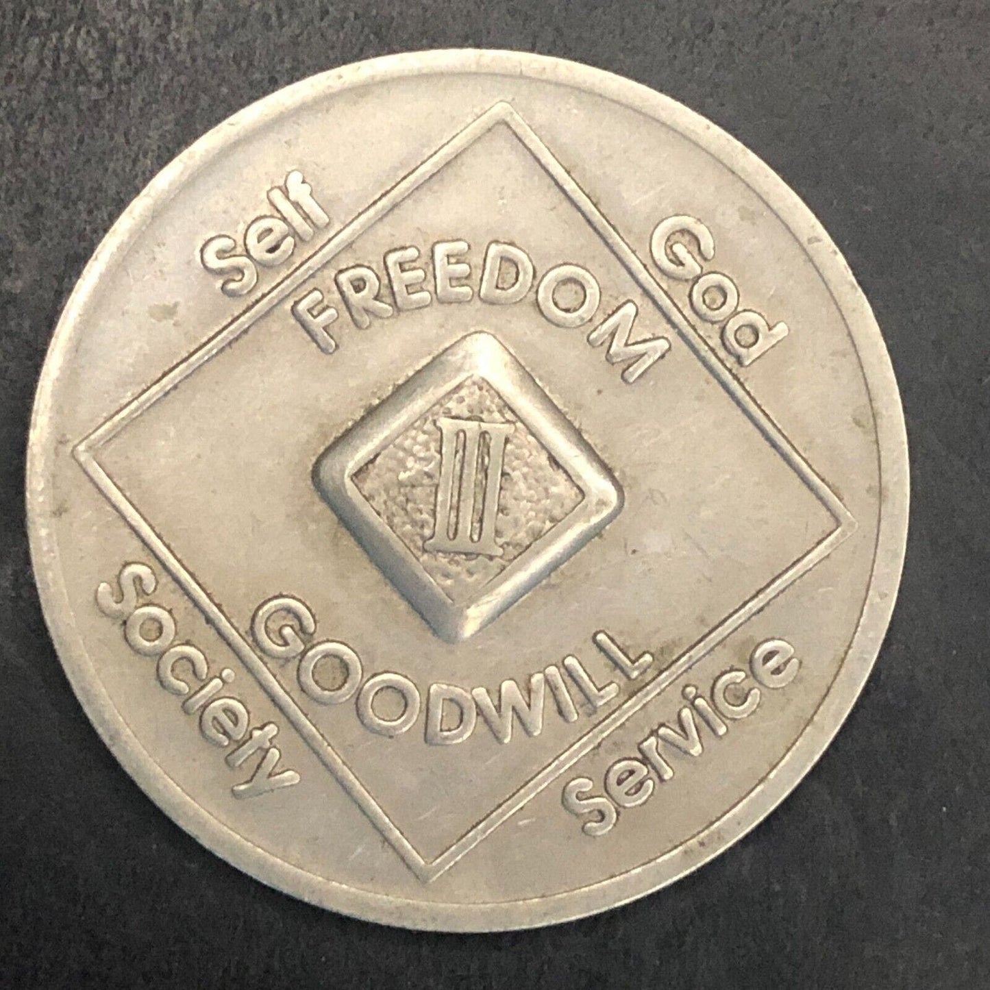 1991 NA Narcotics Anonymous WSO 3 Year Medal 34mm