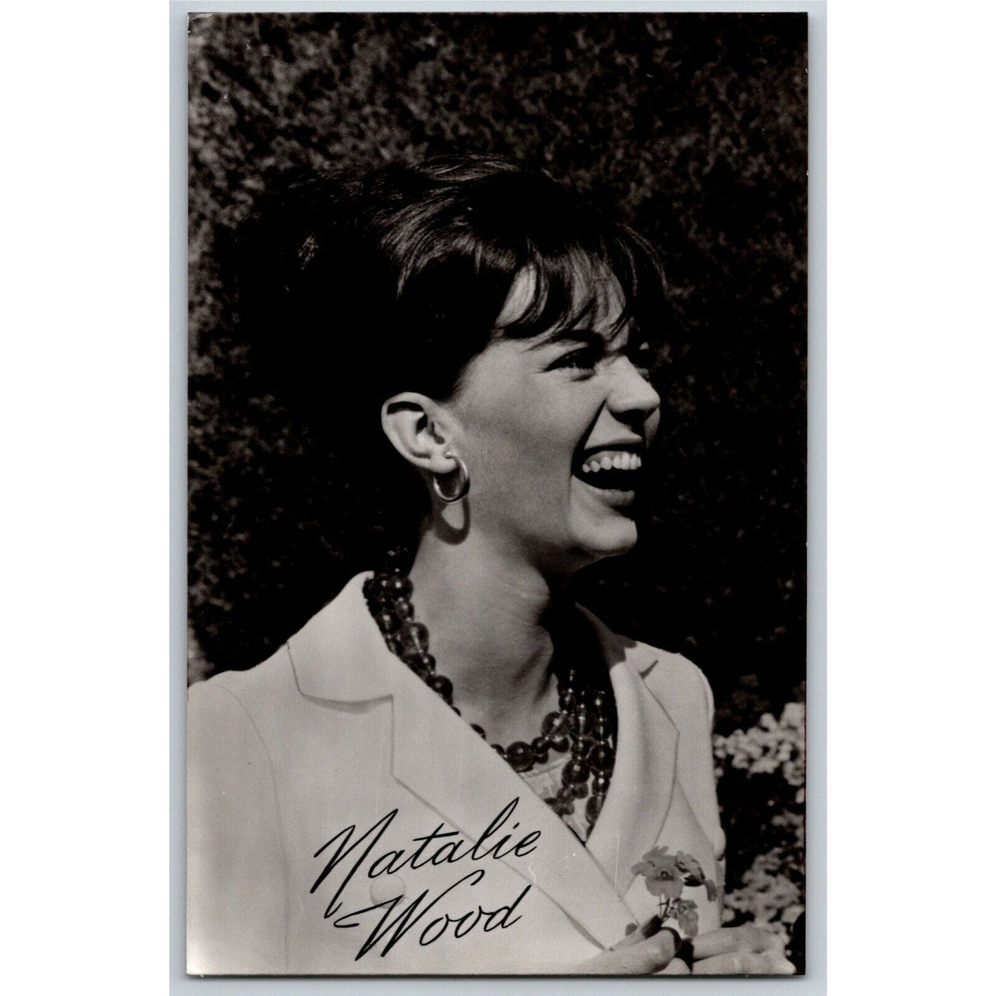 Natalie Wood Dutch RPPC Postcard - Ken Prag Collection - VGC
