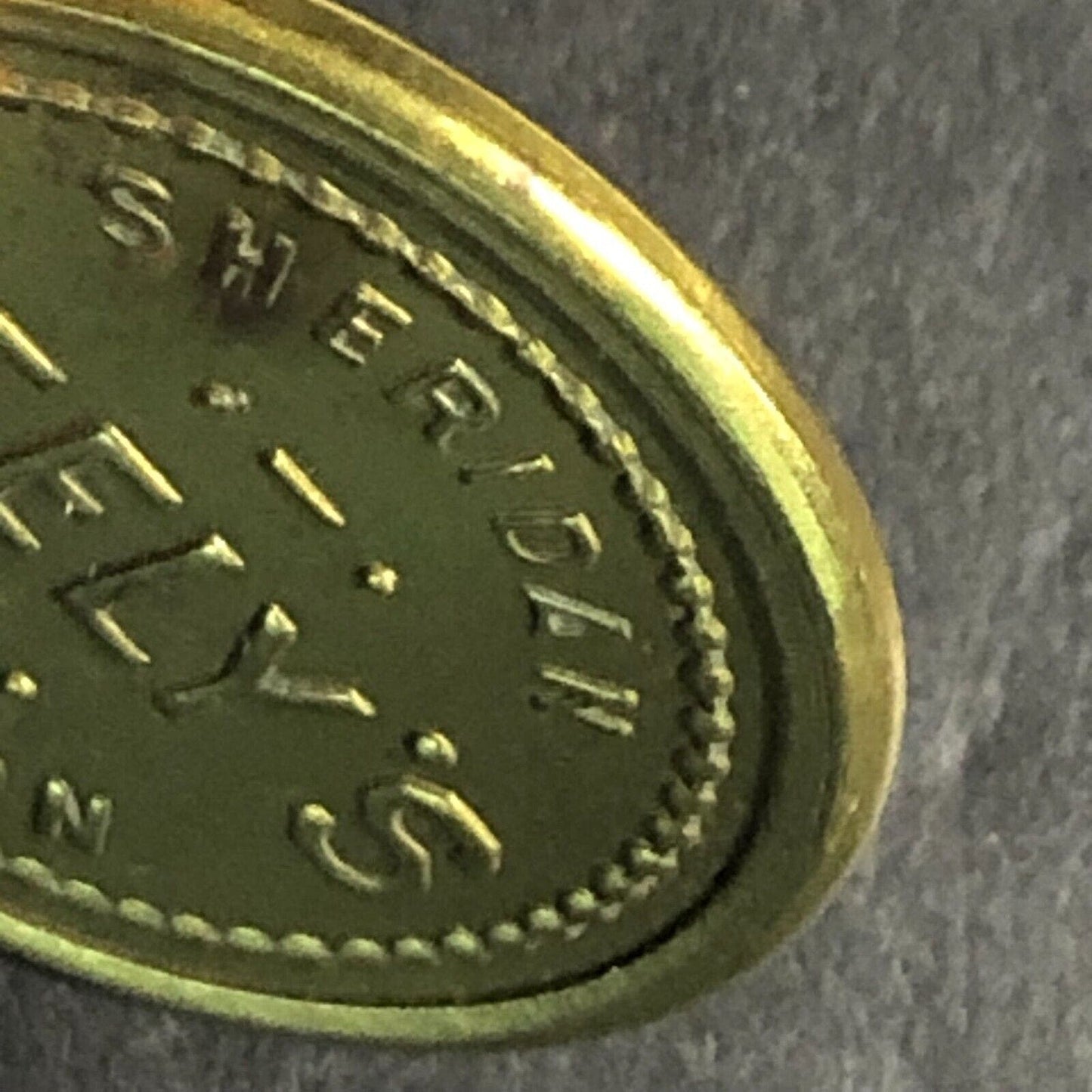 Neely's Sheridan Oregon Brass G/F 5c Trade Token 22mm