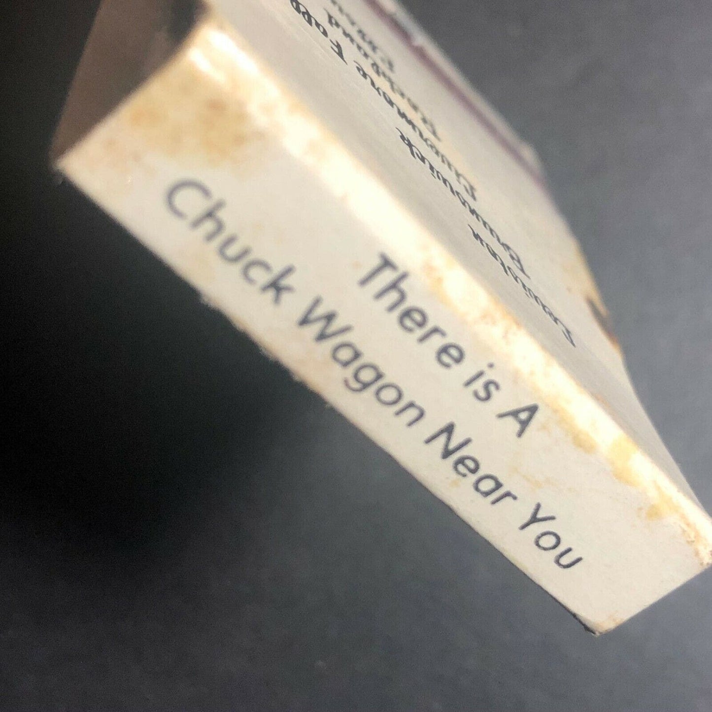 1960's-70's Full Matchbook - "Chuck Wagon Restaurants" Rockland Ellsworth