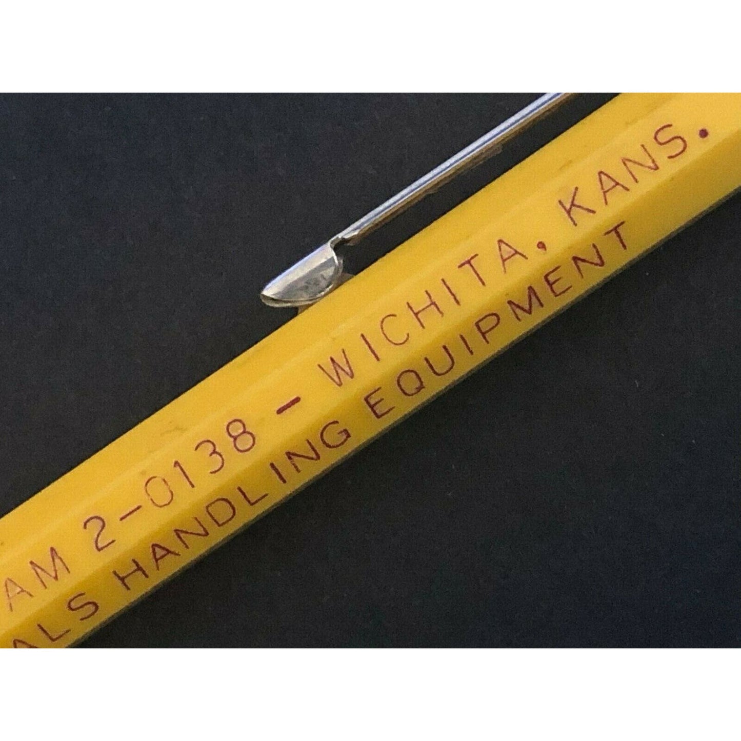 c1940's-50's "Sun Supply Co." Hospital Equipment Wichita, KS Mech. Adv. Pencil