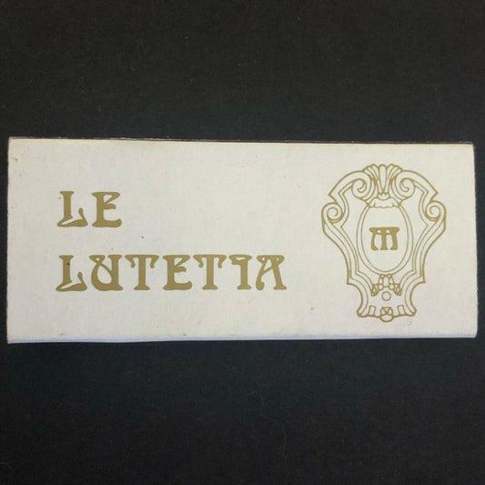 c1980's Wooden Matchbox Matchbook - L' Hotel De La Montagne Montreal, ONT